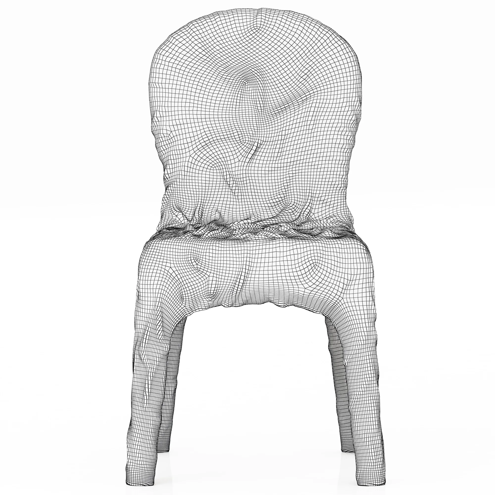 Baxter STROMBOLI Chair — 3D model preview 1