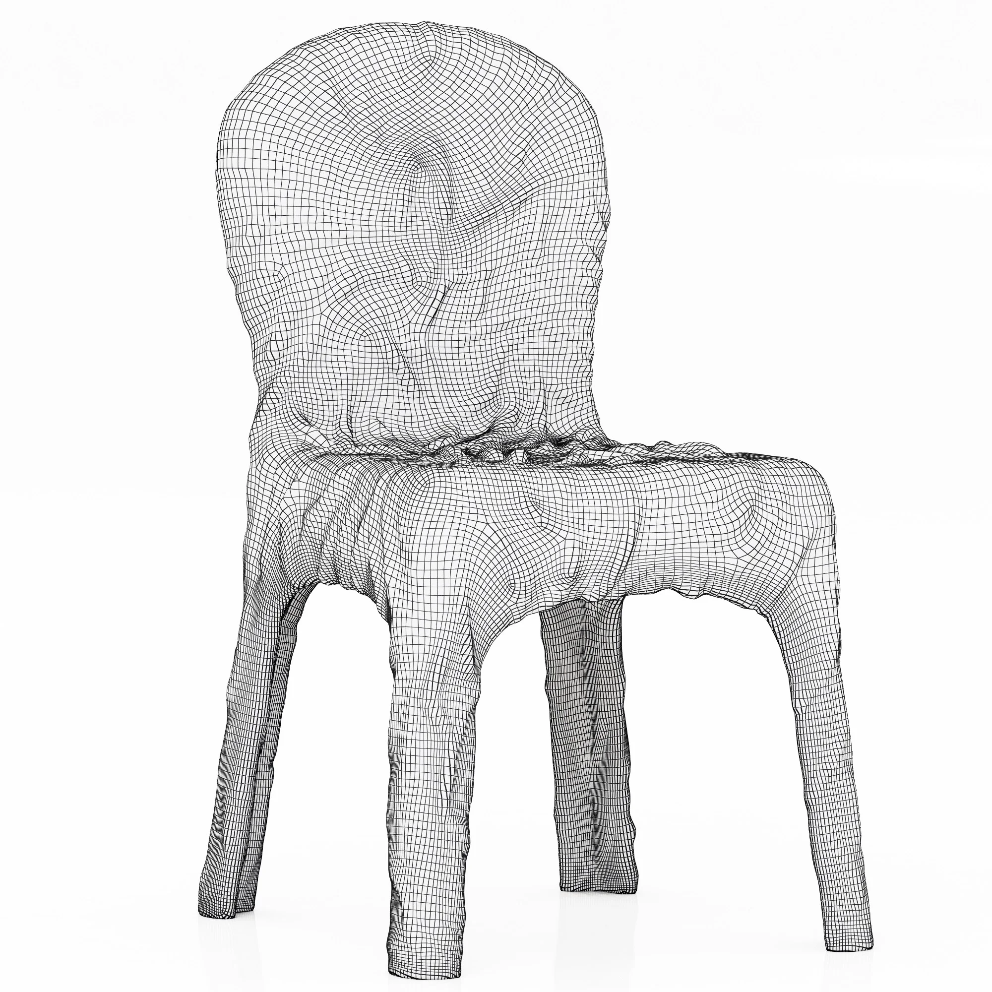 Baxter STROMBOLI Chair — 3D model preview 3