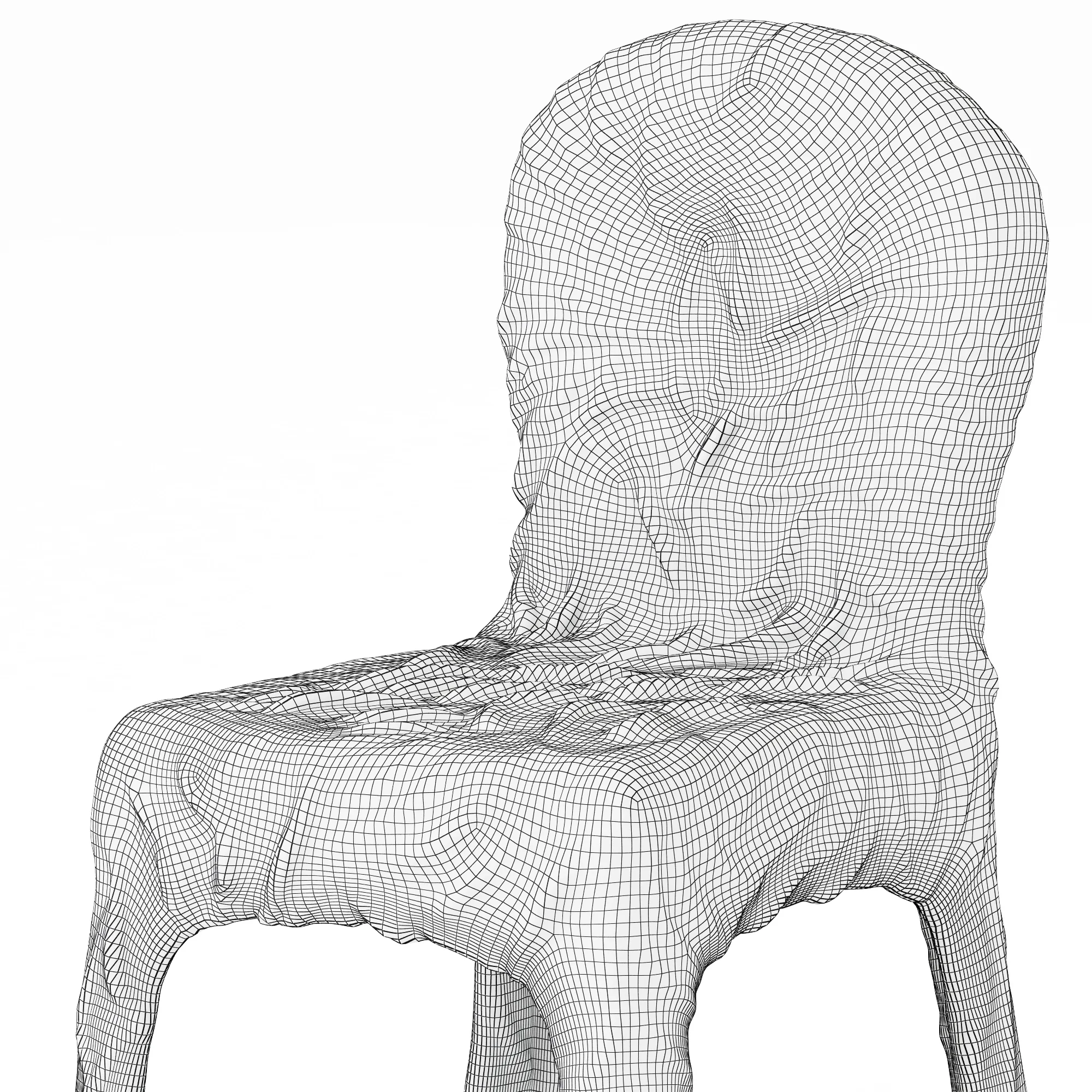 Baxter STROMBOLI Chair — 3D model preview 9