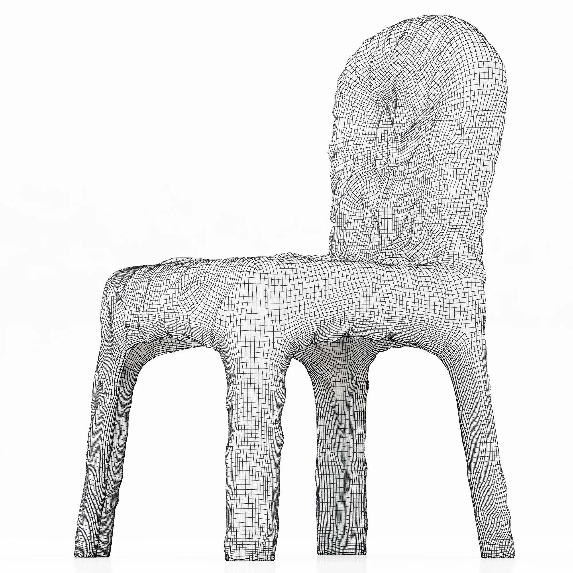 Baxter STROMBOLI Chair — 3D model preview 11