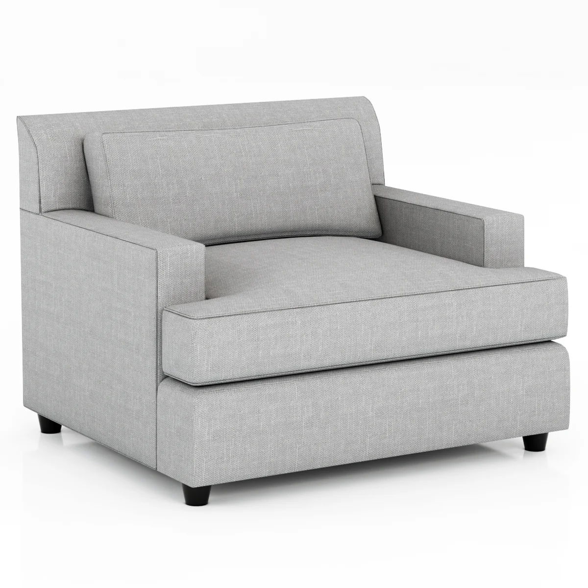 Baker PASHA LOUNGE CHAIR — 3D model preview 2