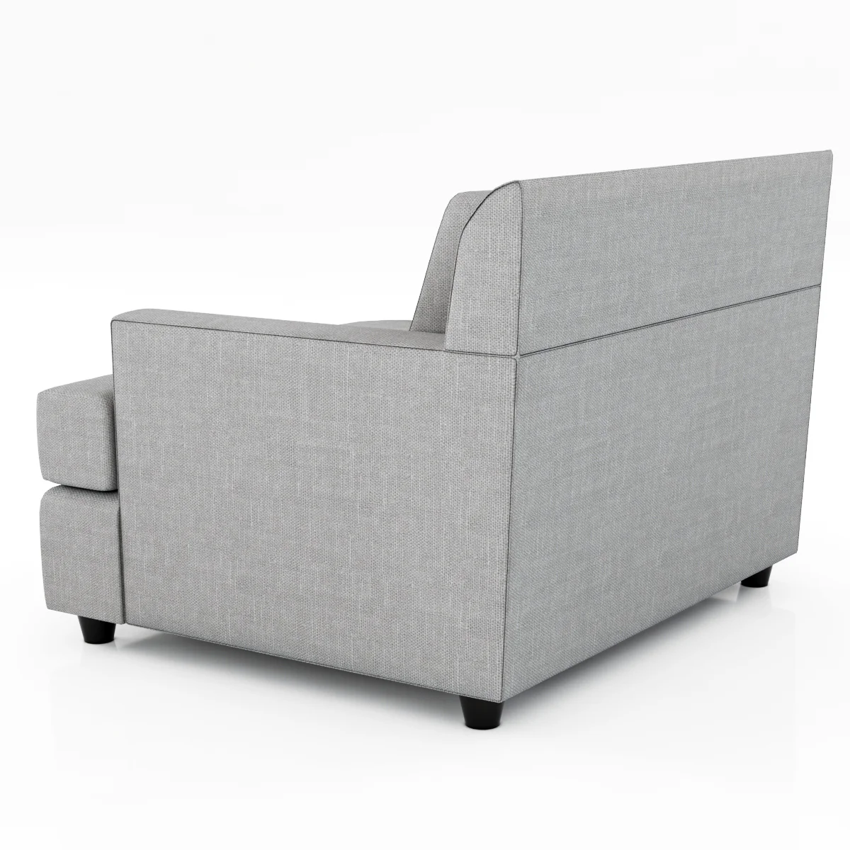Baker PASHA LOUNGE CHAIR — 3D model preview 3