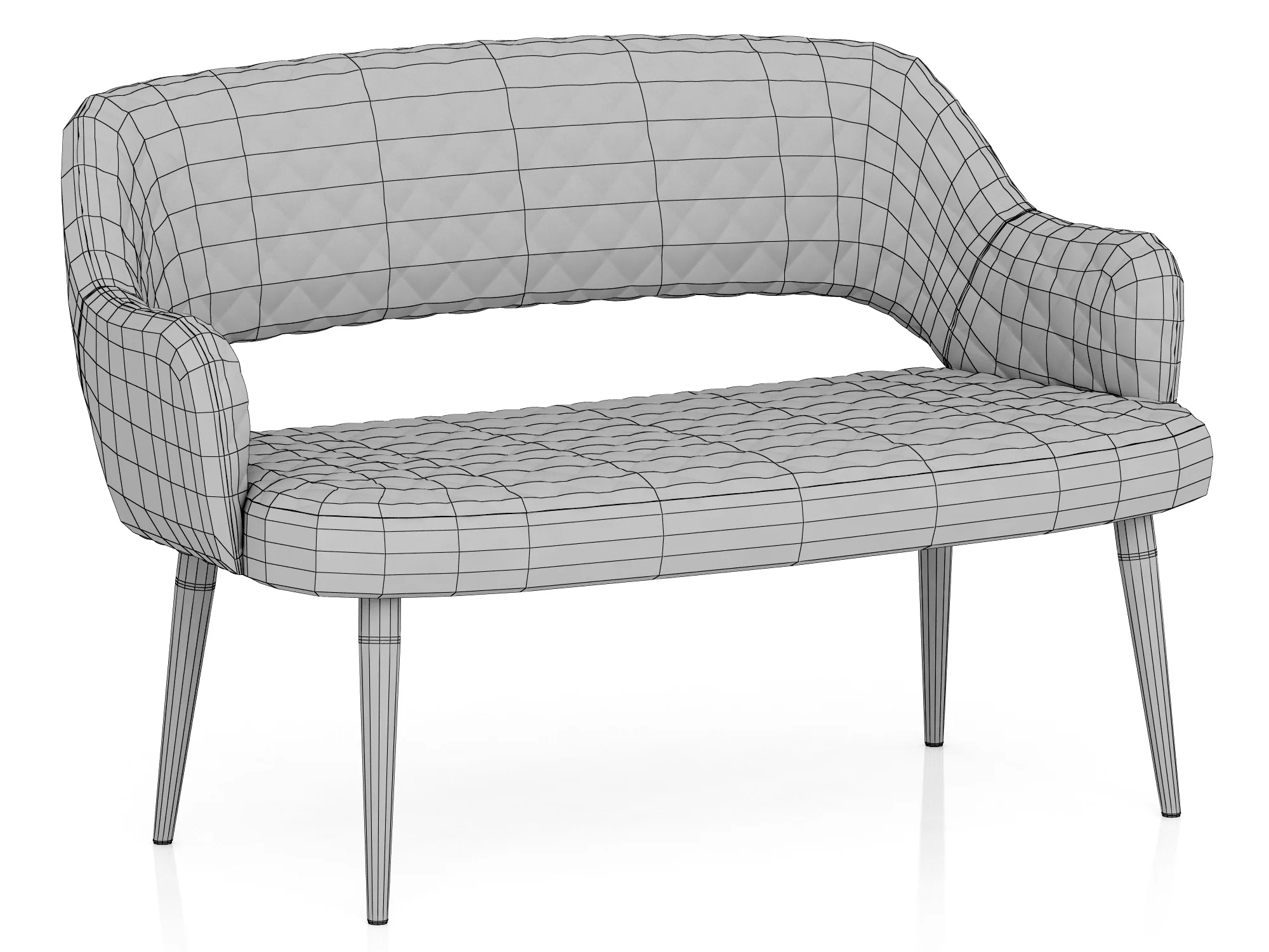 Deephouse Martin Sofa — 3D model preview 9