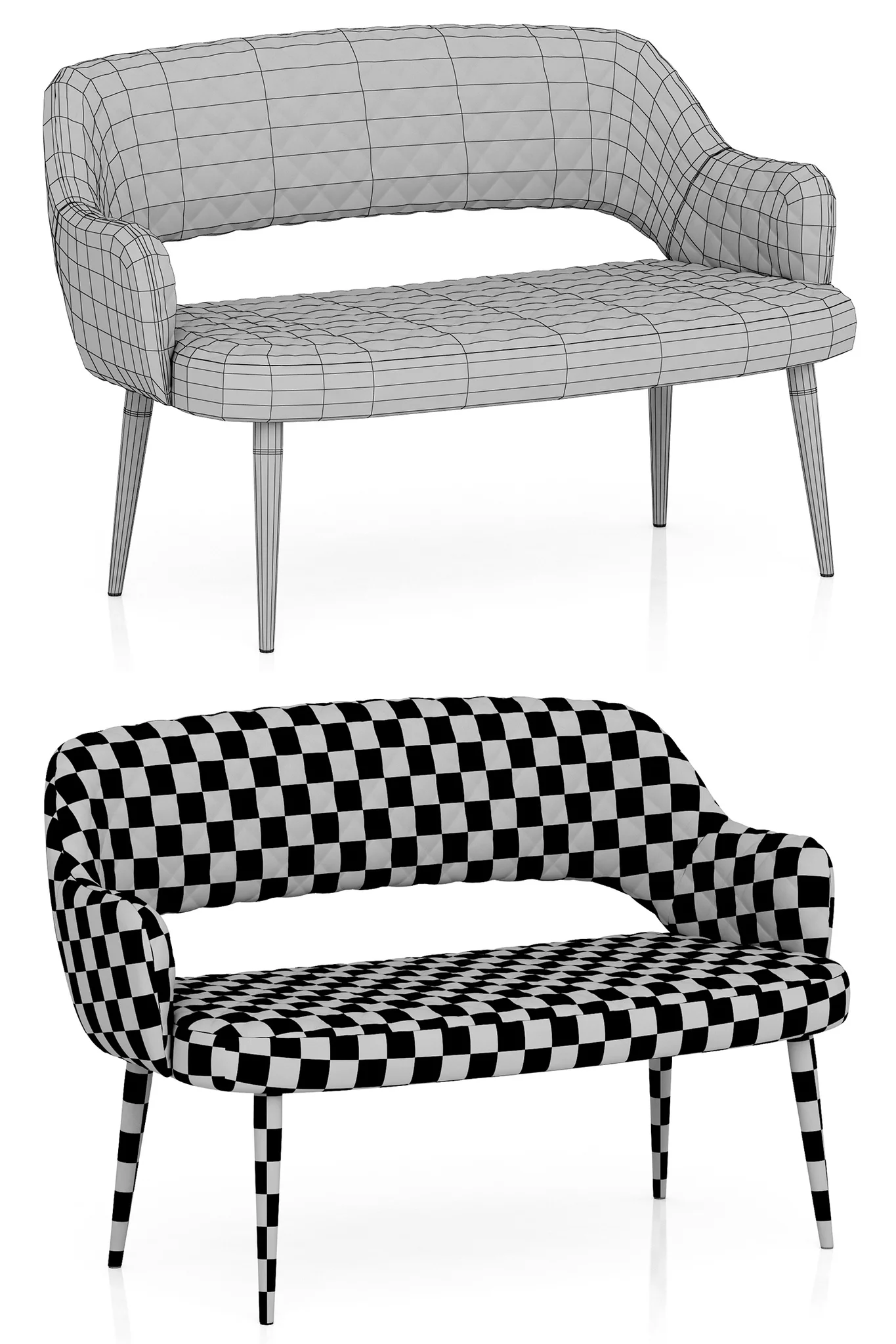 Deephouse Martin Sofa — 3D model preview 10