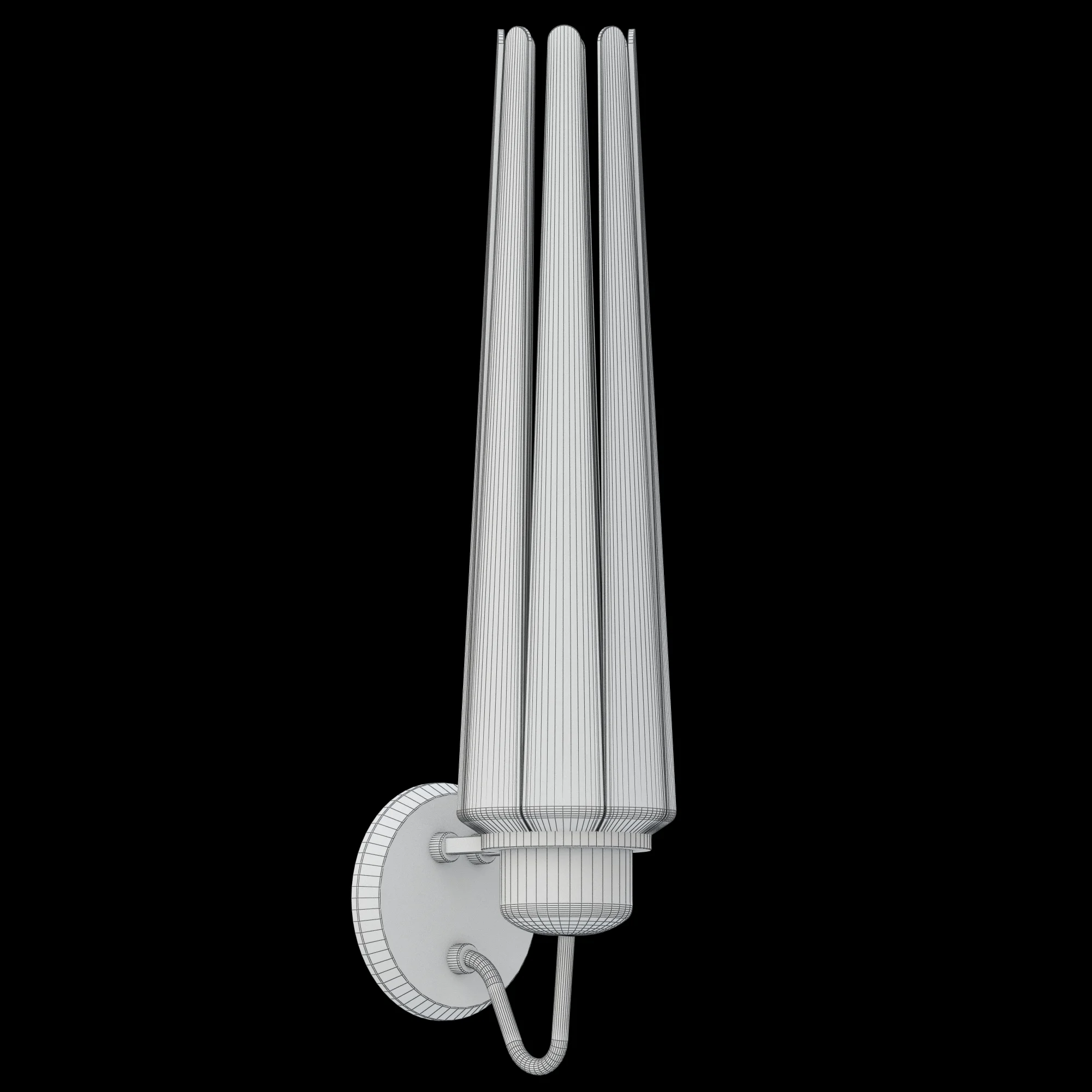 Brabbu VALKIE WALL LIGHT, 3D model preview 6