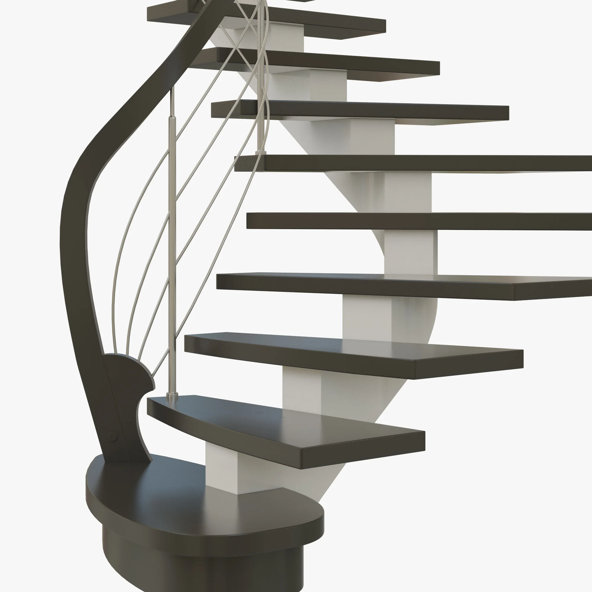 Stairs 11 — 3D model preview 4