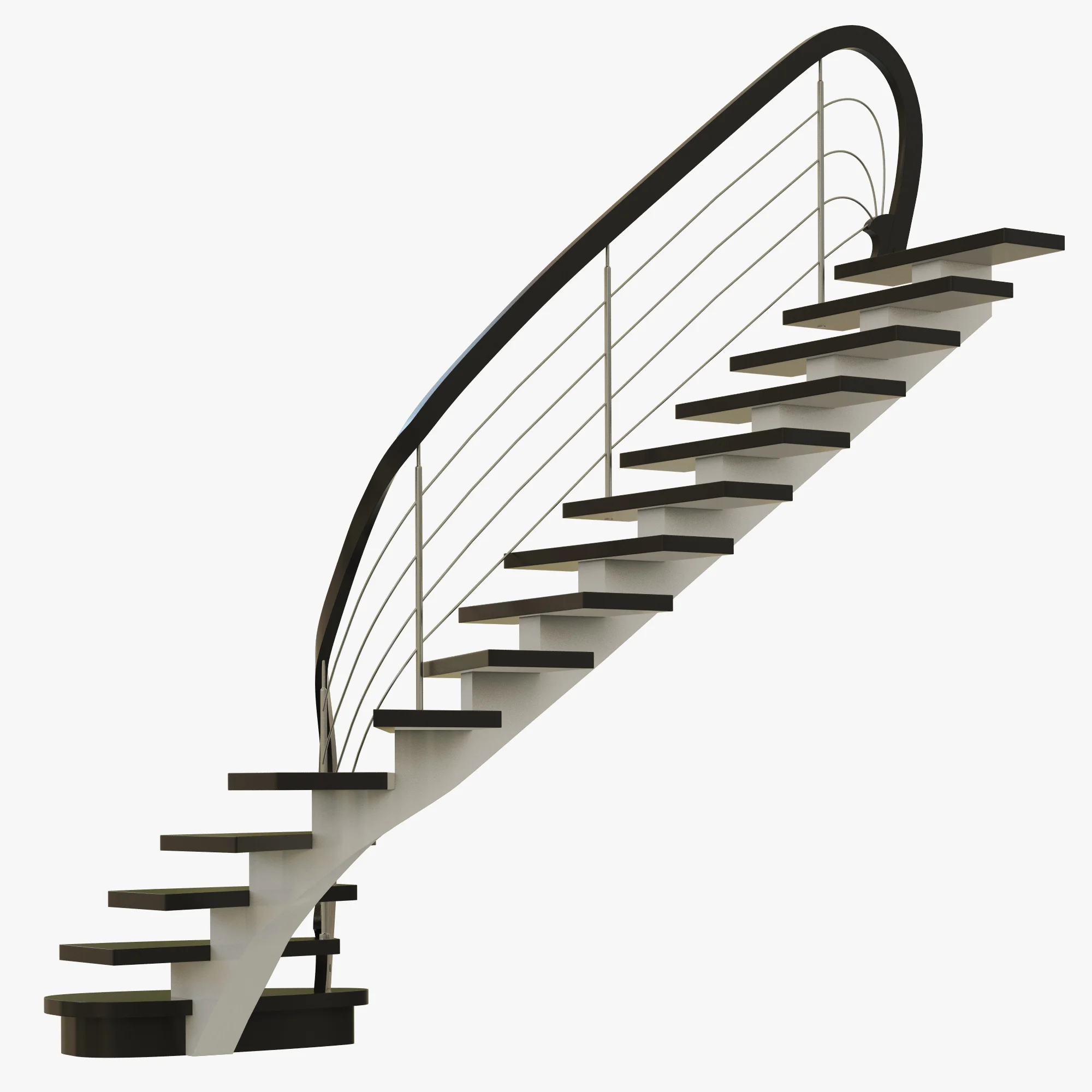 Stairs 11 — 3D model preview 5