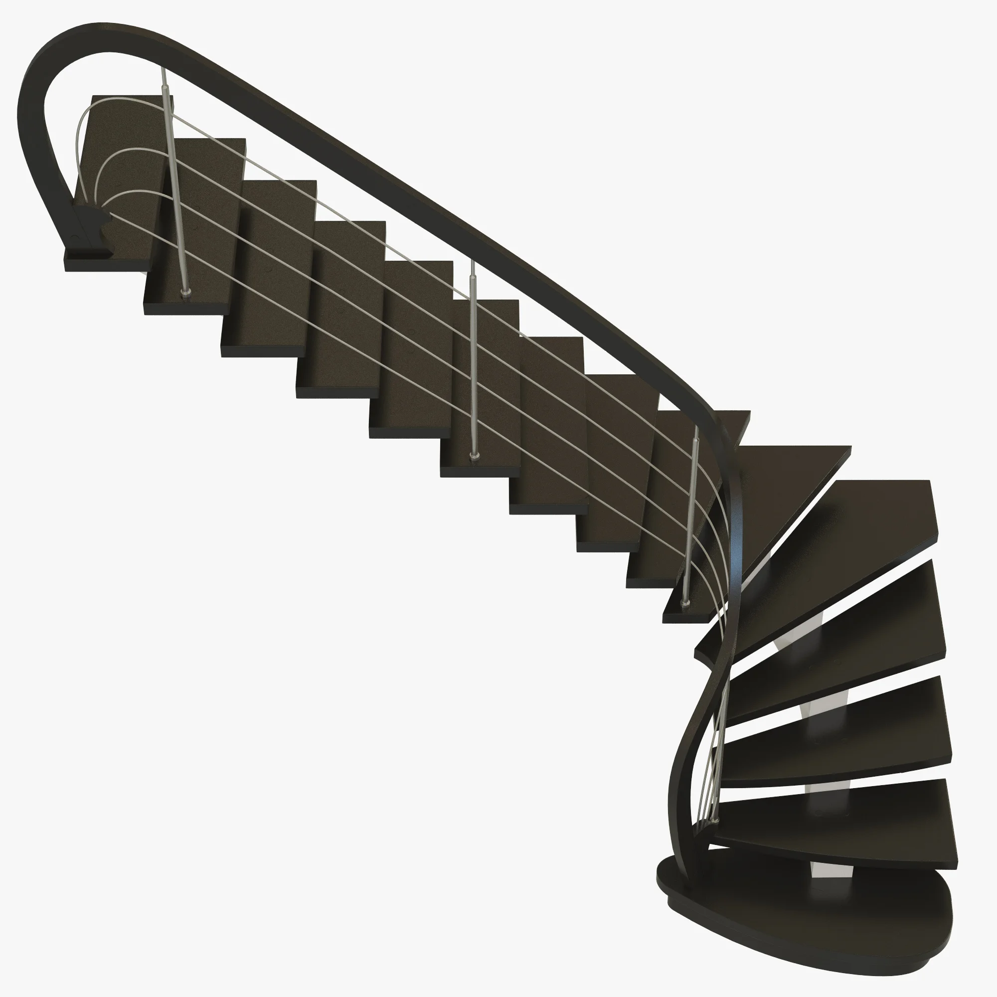 Stairs 11 — 3D model preview 8