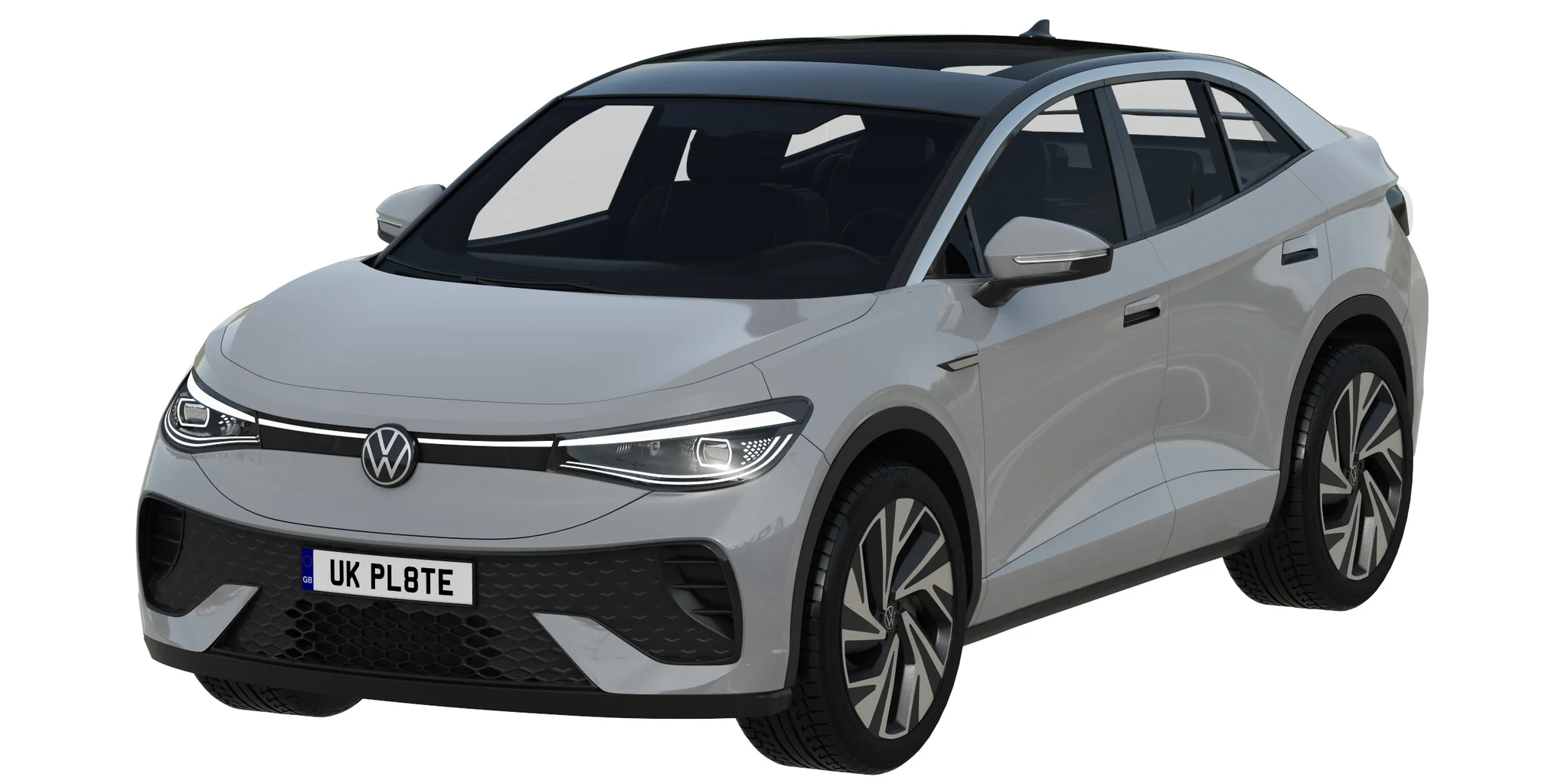 Volkswagen ID5, 3D model preview 13