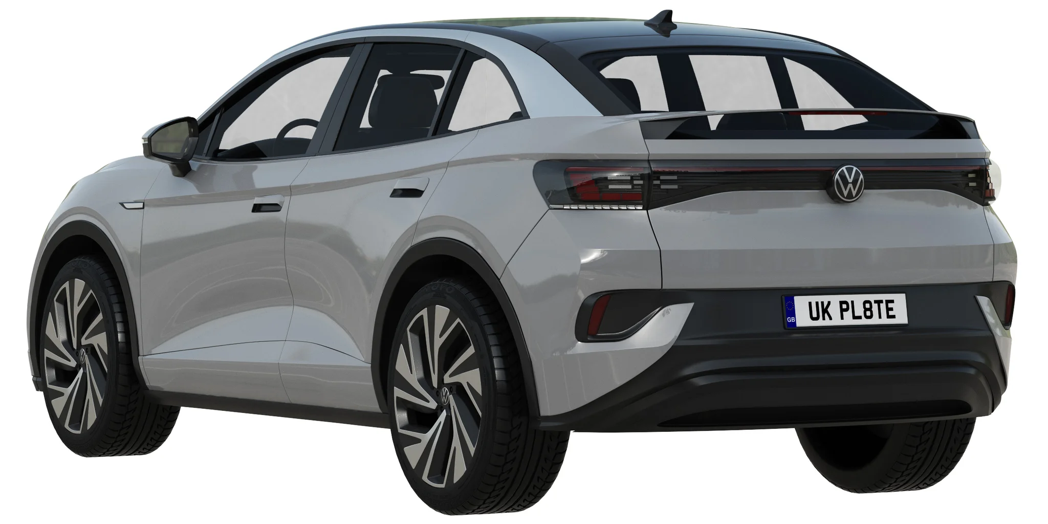 Volkswagen ID5, 3D model preview 24