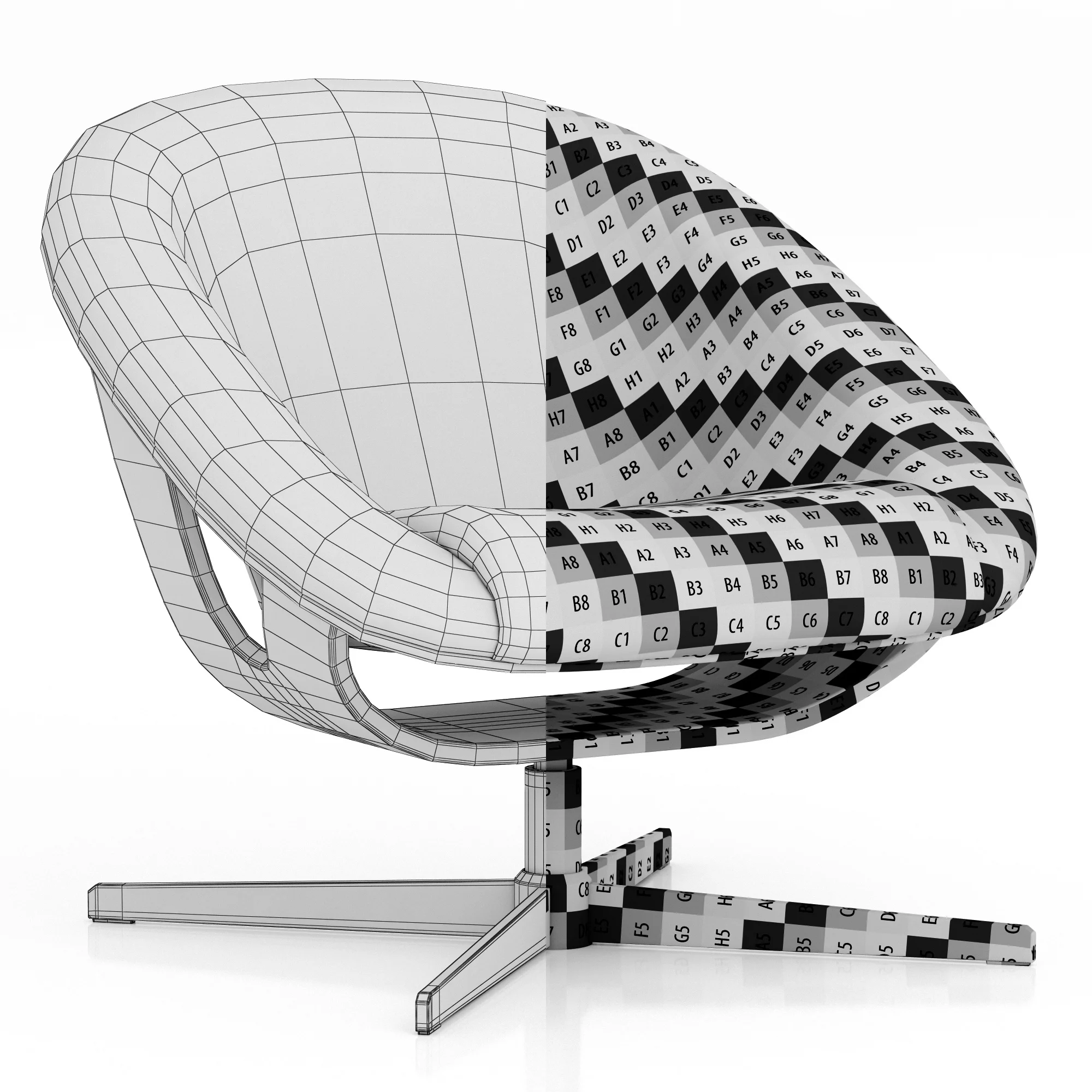 Roche Bobois Sira, 3D model preview 8