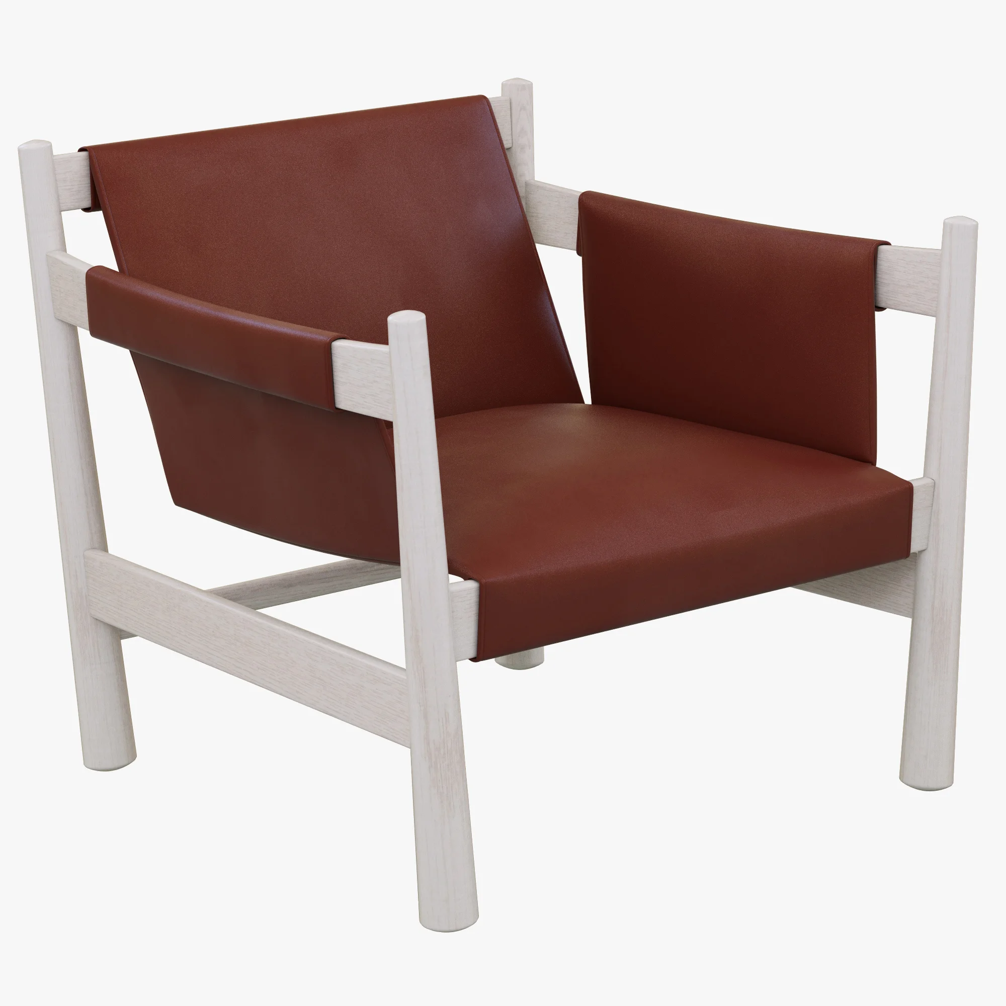 Baxter Bolivar Armchair — 3D model preview 1