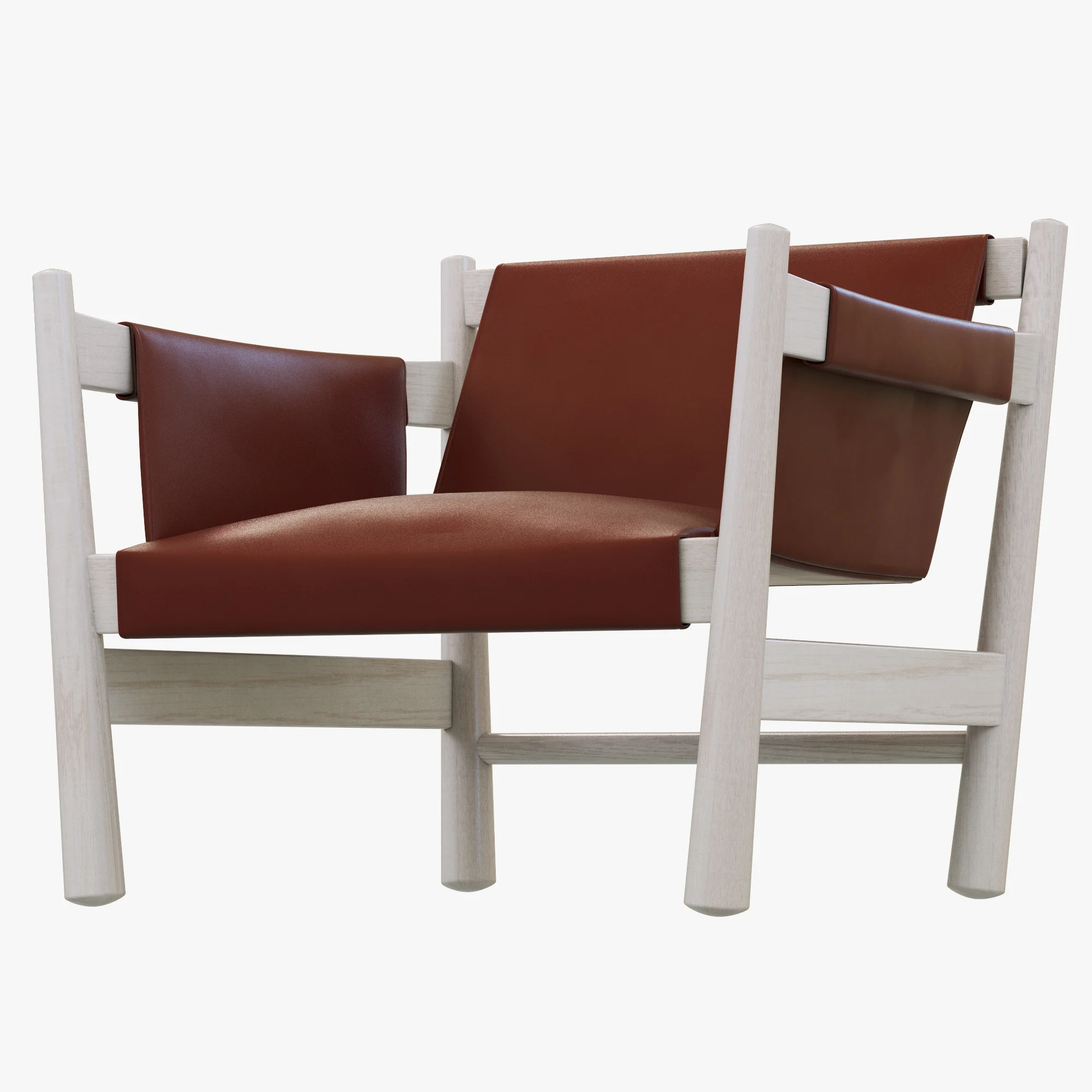 Baxter Bolivar Armchair — 3D model preview 2