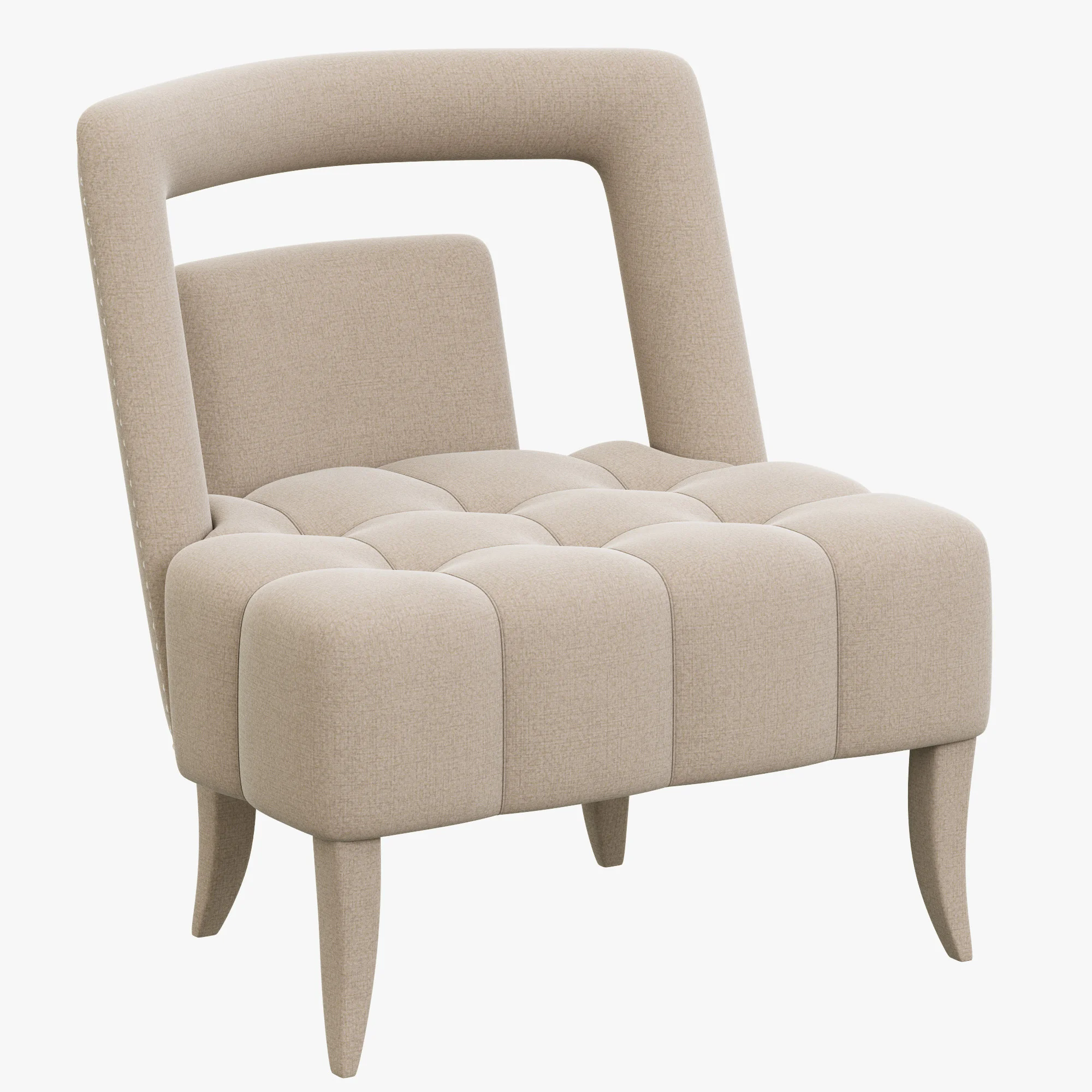 Brabbu NAJ ARMCHAIR — 3D model preview 1