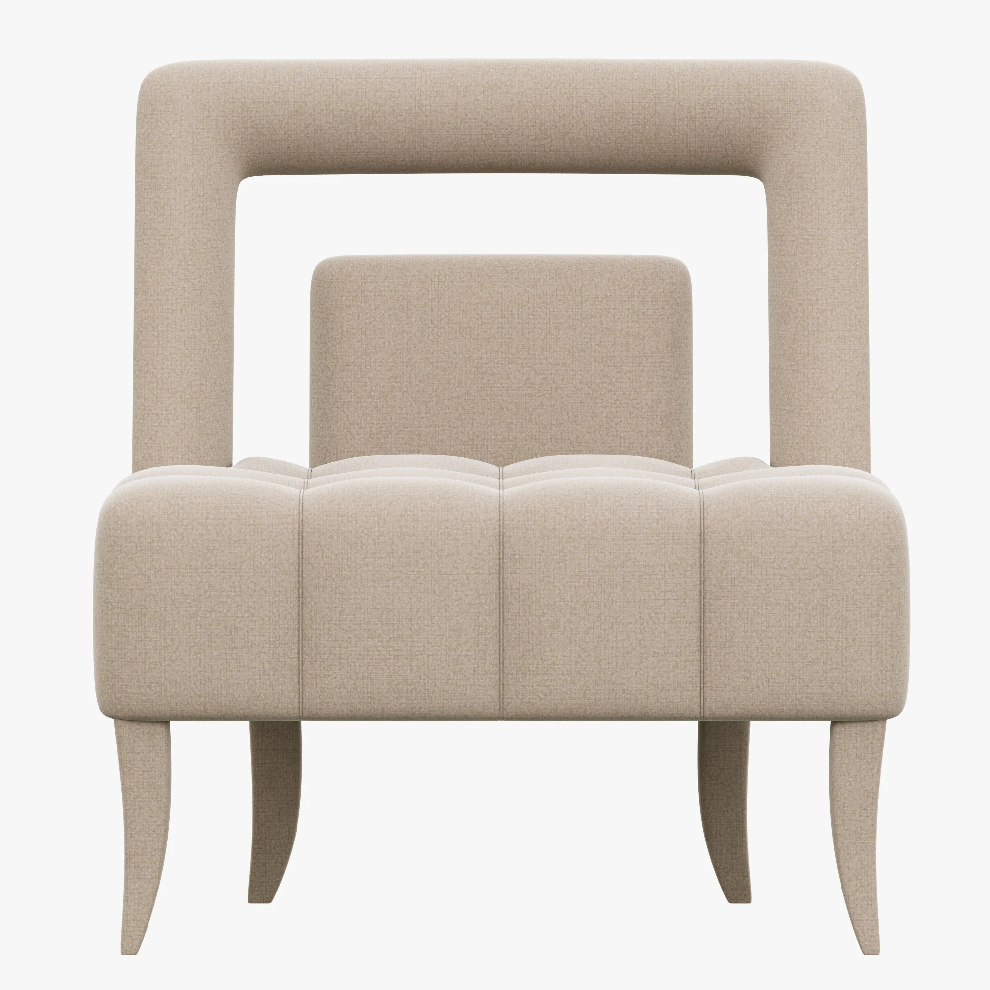 Brabbu NAJ ARMCHAIR — 3D model preview 4