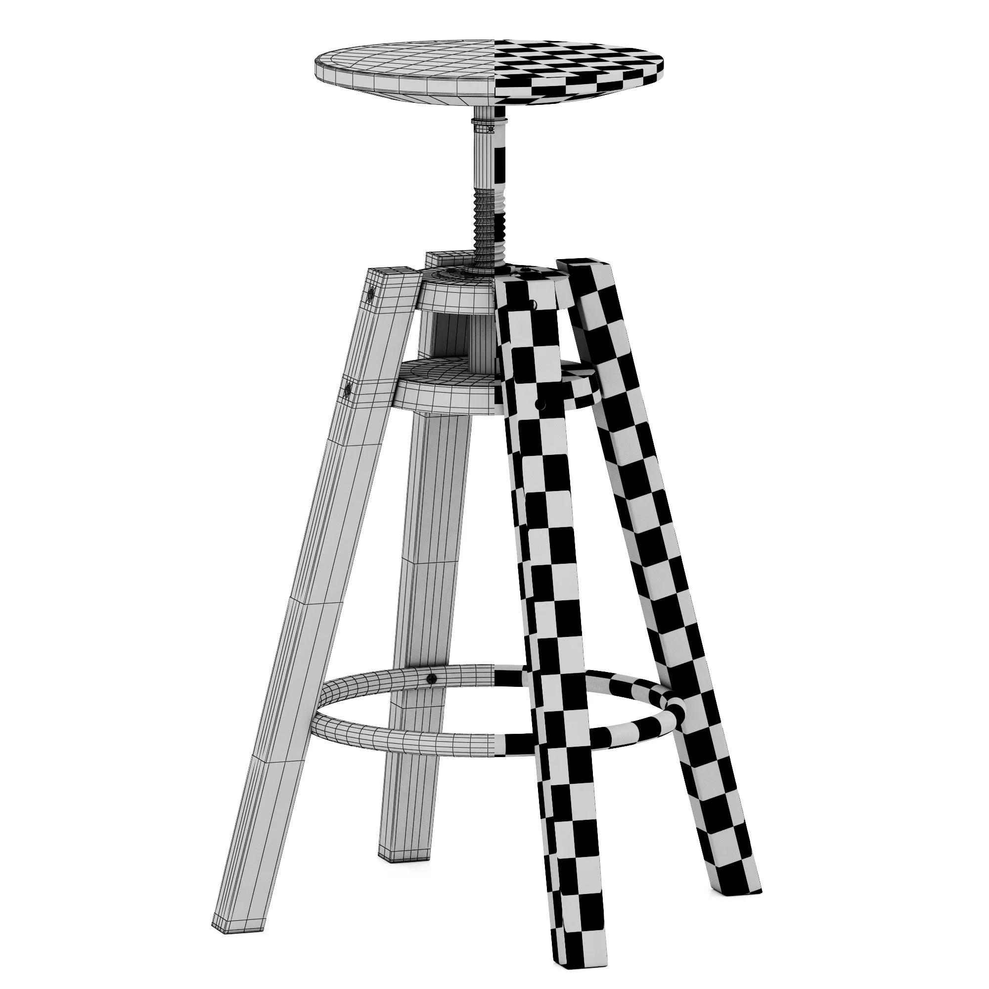 Ikea DALFRED — 3D model preview 9