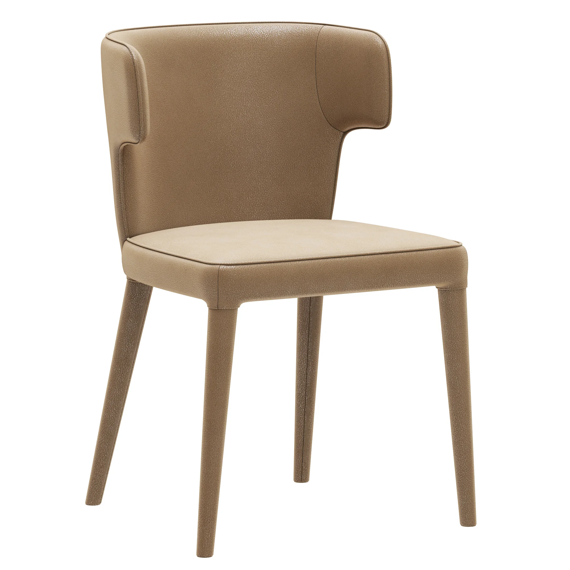 Coco Republic Melrose Dining Chair — 3D model preview 1