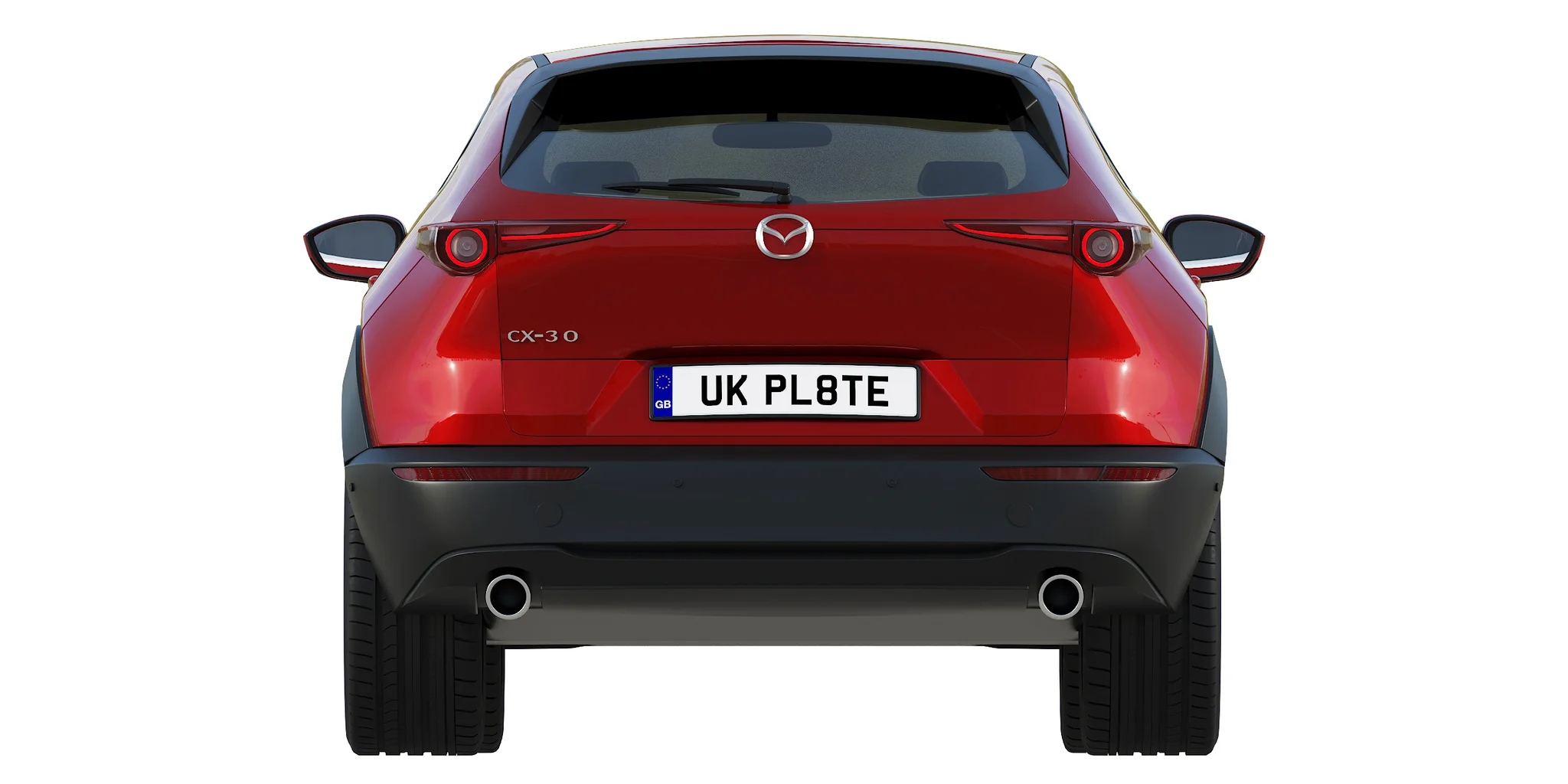 Mazda CX30, 3D model preview 7