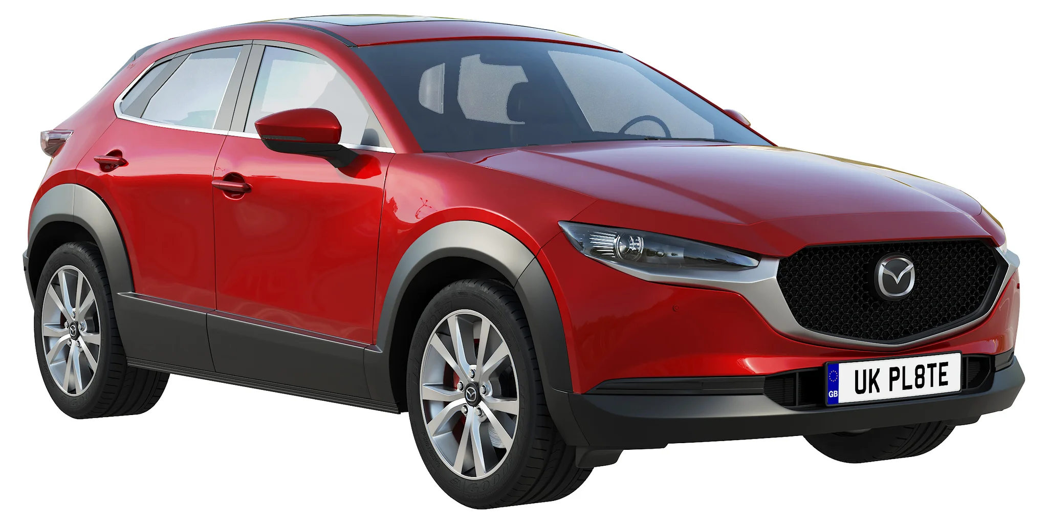 Mazda CX30, 3D model preview 9