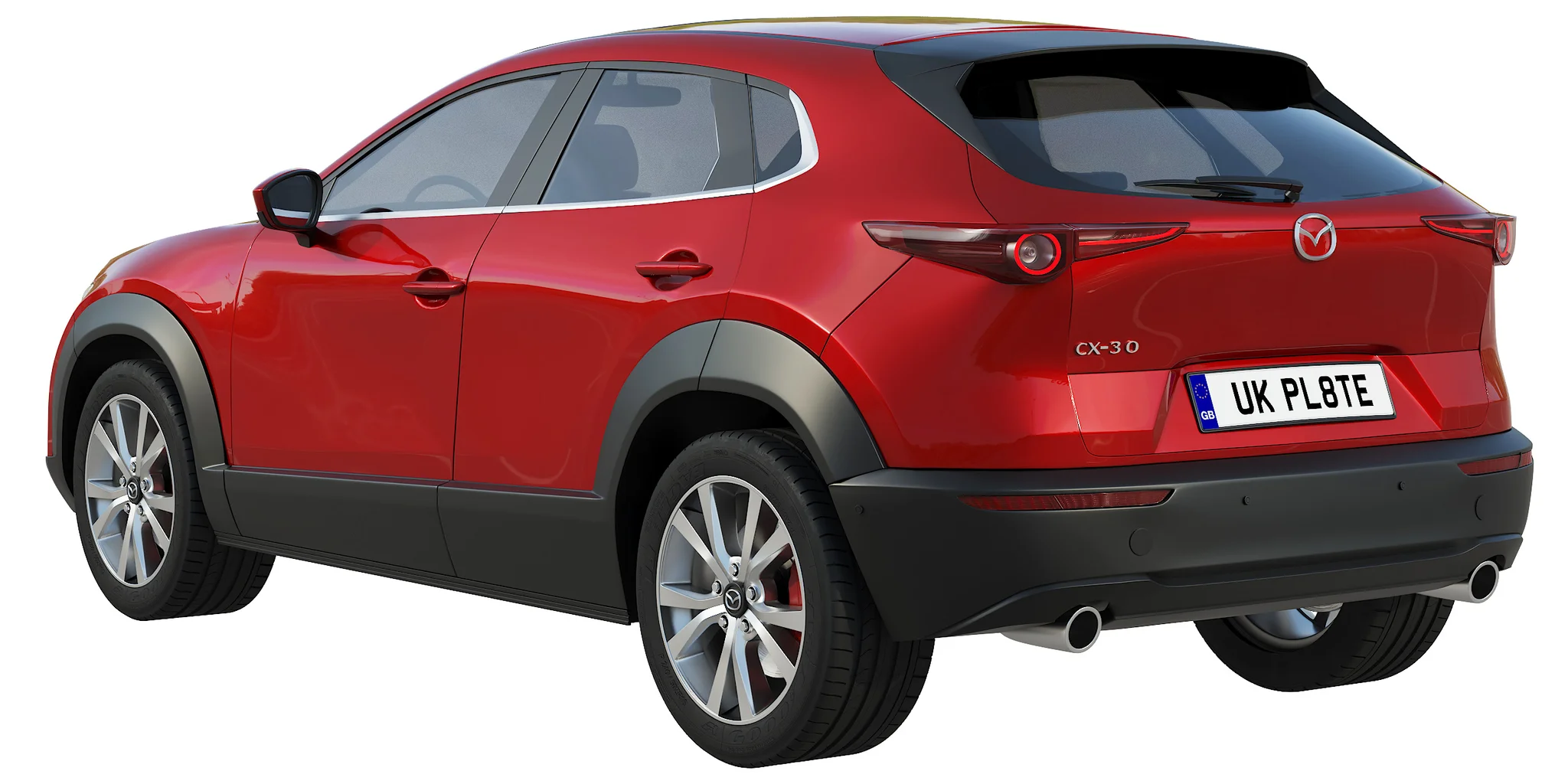 Mazda CX30, 3D model preview 13
