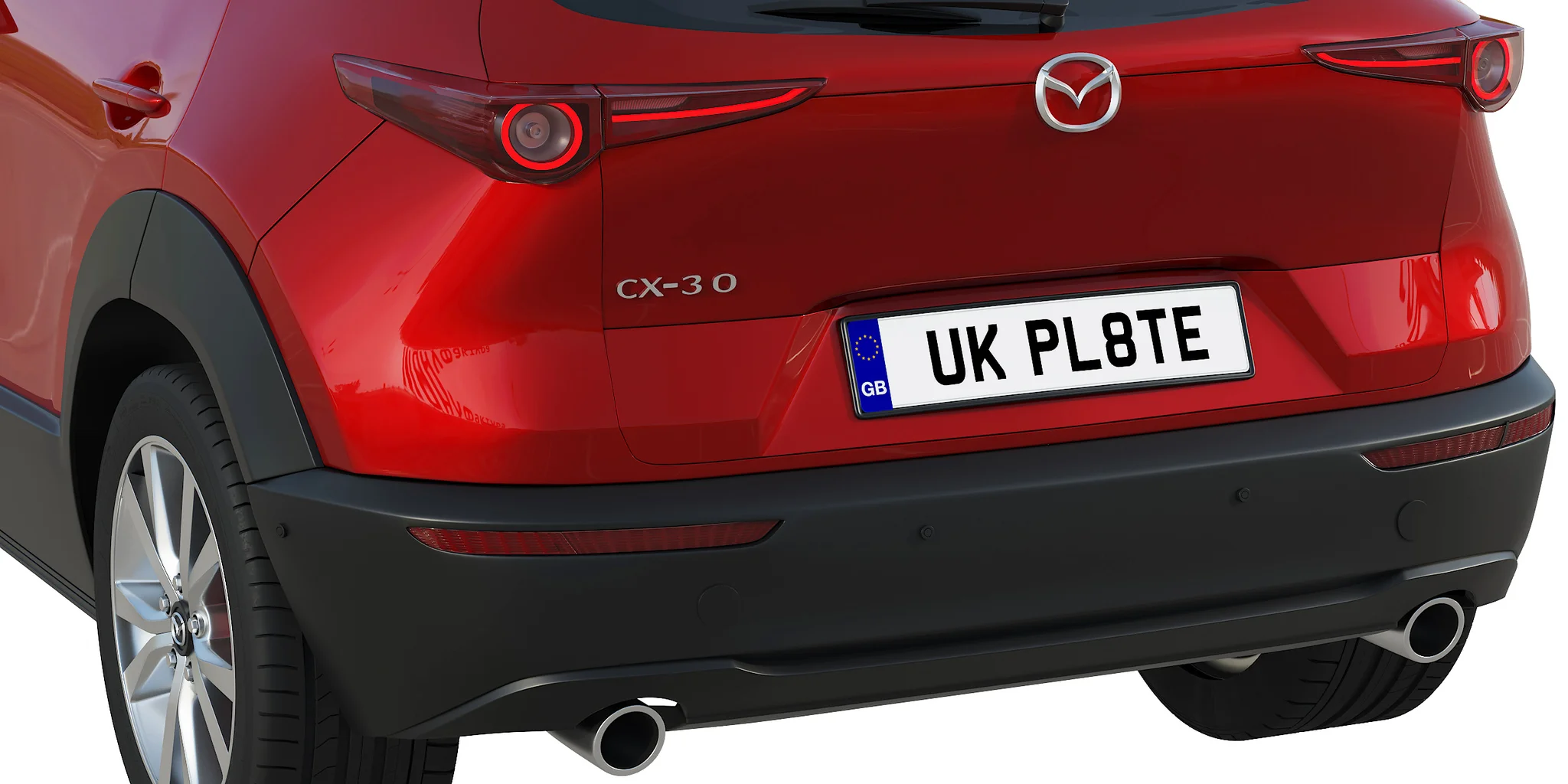 Mazda CX30, 3D model preview 15