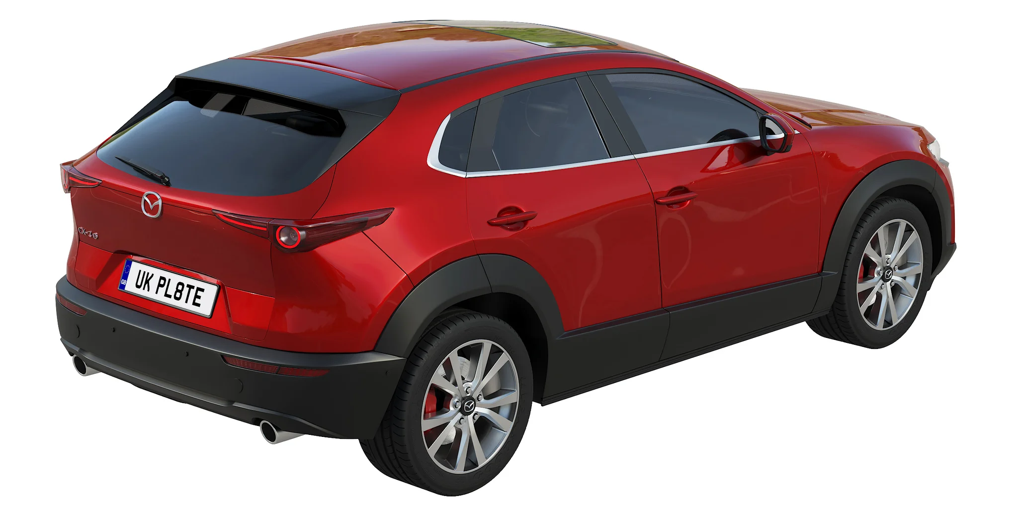 Mazda CX30, 3D model preview 21