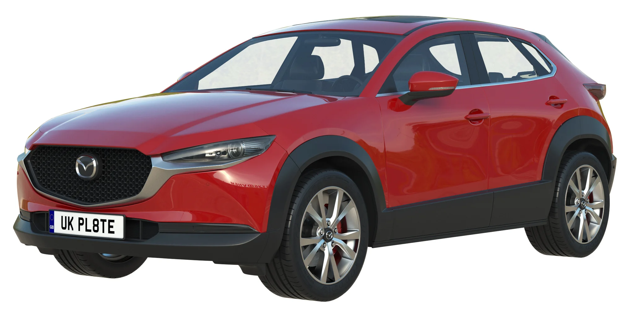 Mazda CX30, 3D model preview 23
