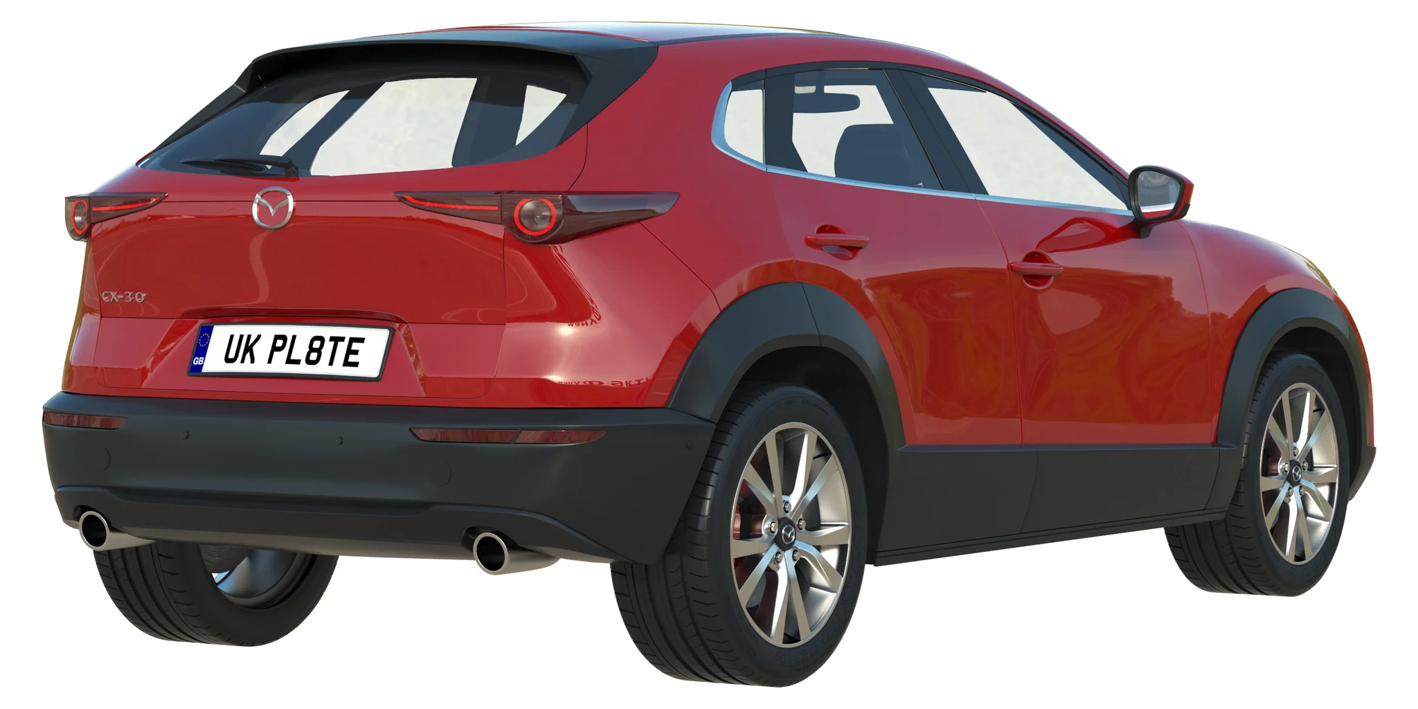 Mazda CX30, 3D model preview 26