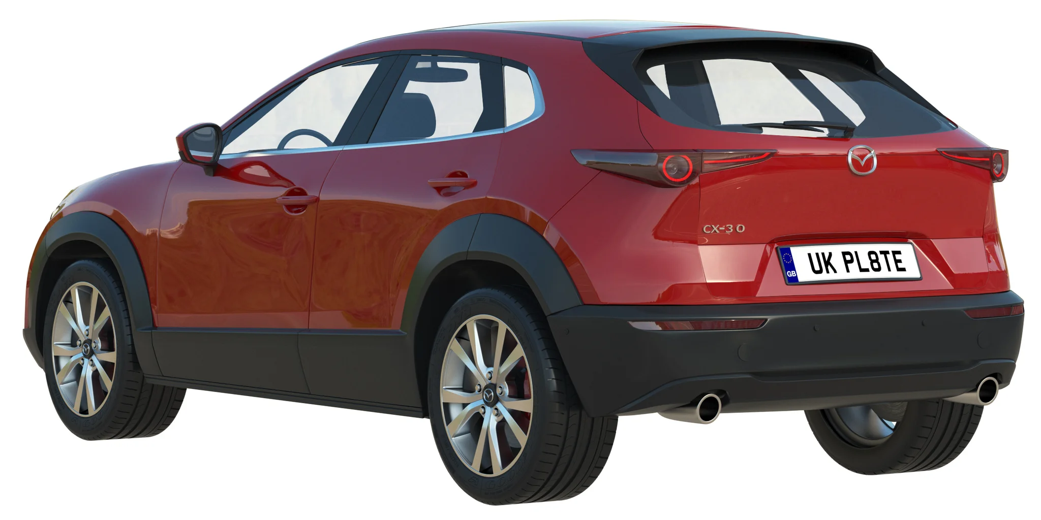 Mazda CX30, 3D model preview 31