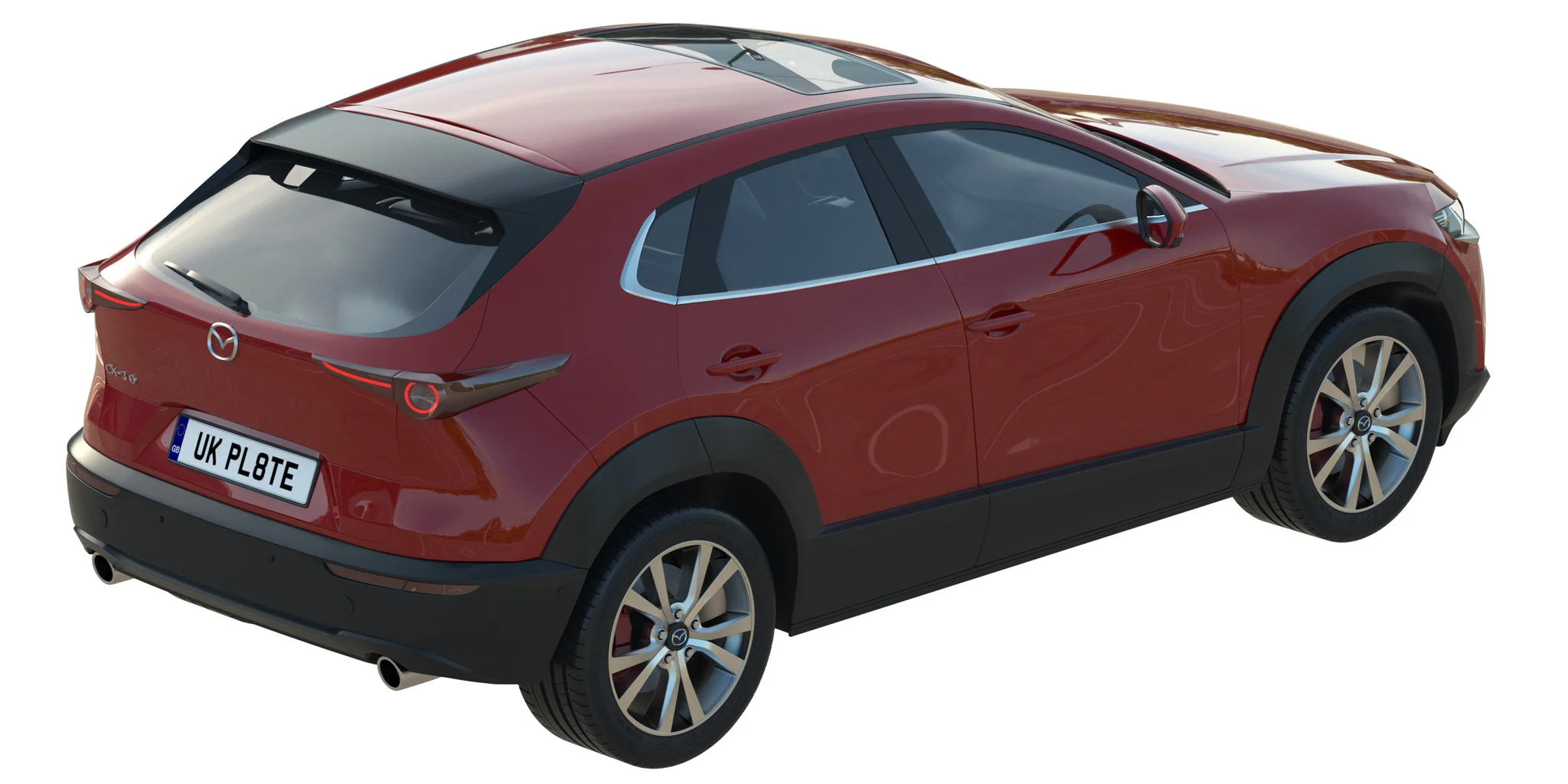 Mazda CX30, 3D model preview 35