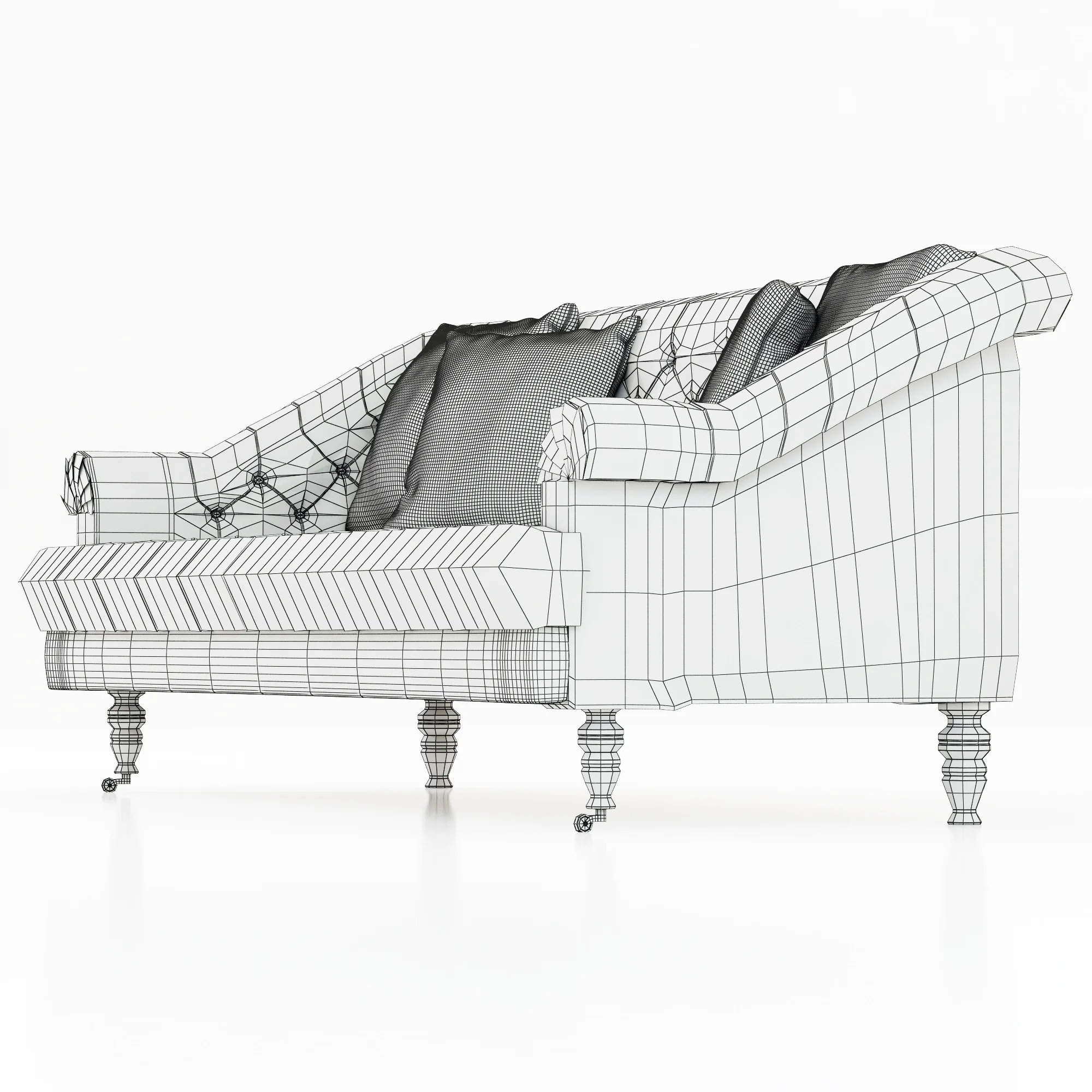 Ralph Lauren HIGGIN'S SOFA — 3D model preview 3