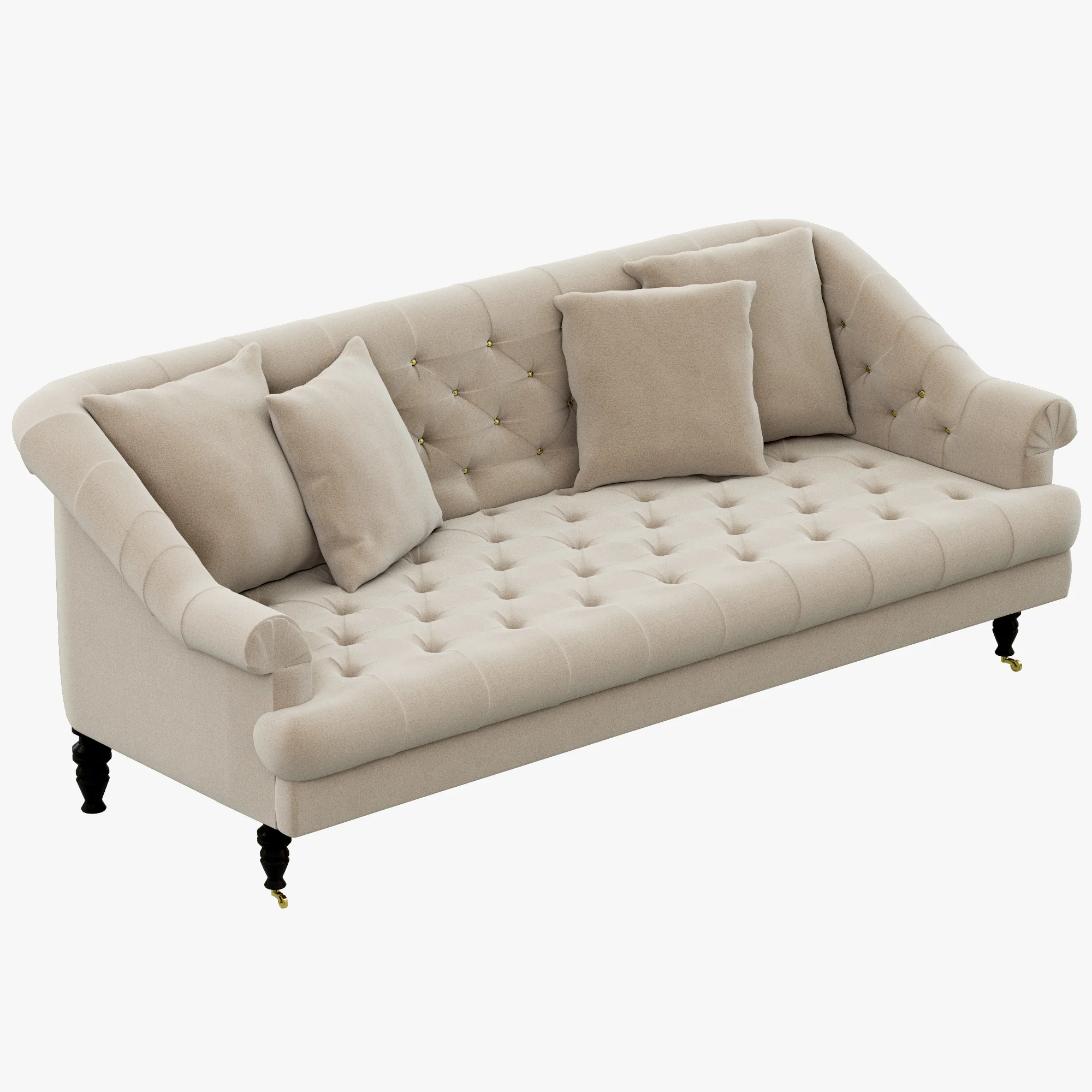 Ralph Lauren HIGGIN'S SOFA — 3D model preview 4