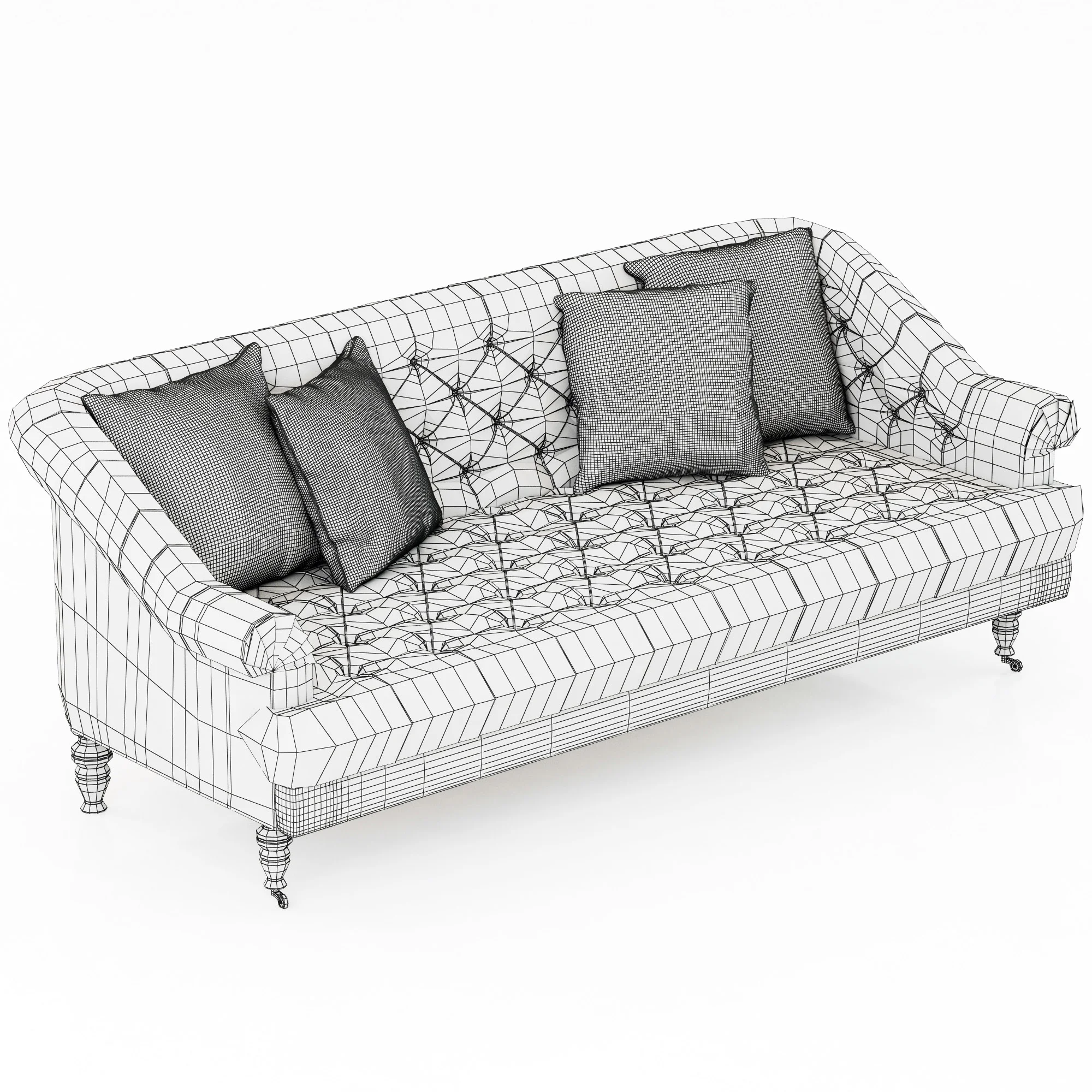 Ralph Lauren HIGGIN'S SOFA — 3D model preview 7