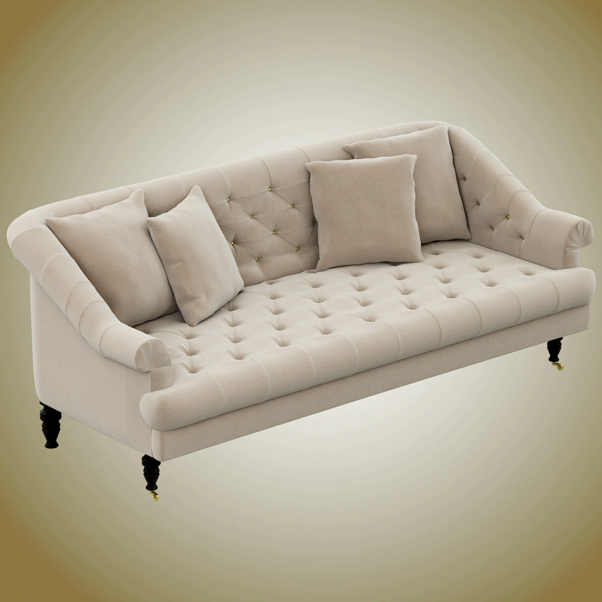 Ralph Lauren HIGGIN'S SOFA — 3D model preview 8