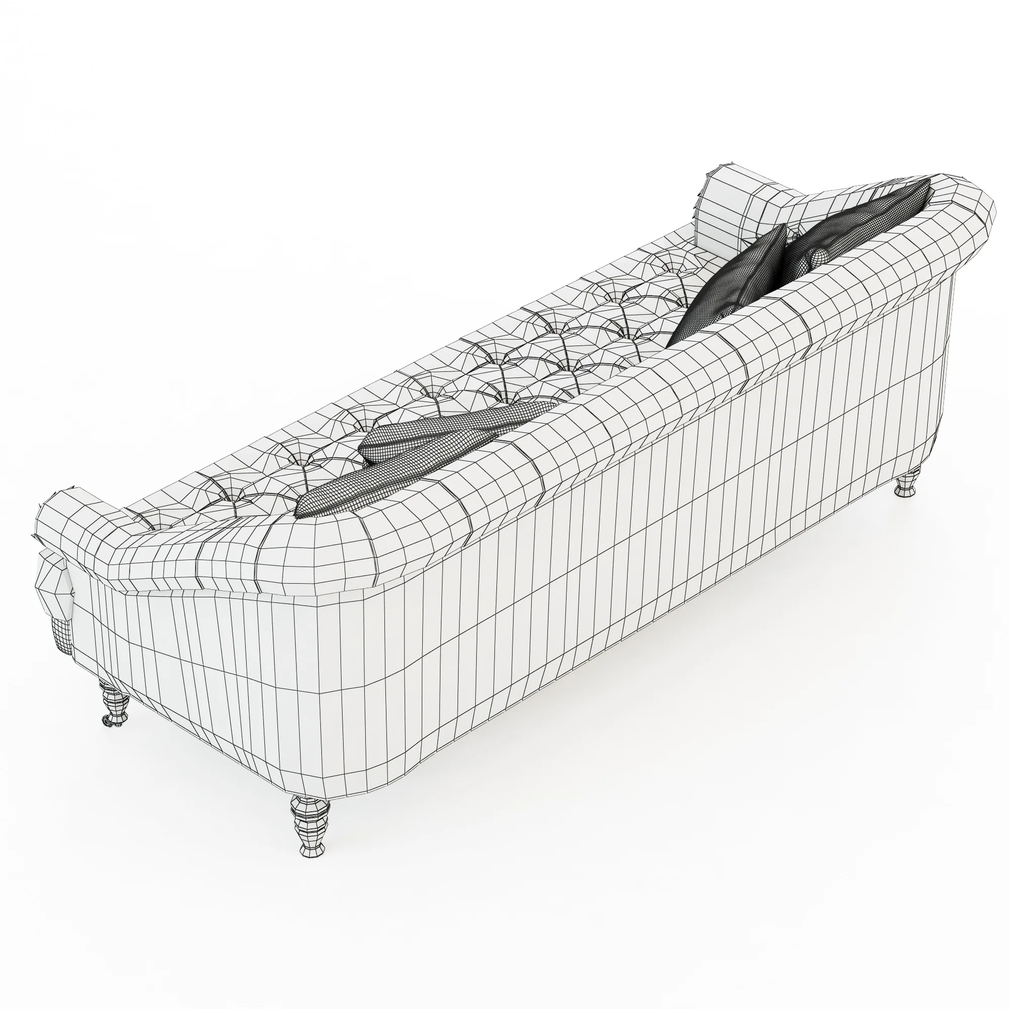 Ralph Lauren HIGGIN'S SOFA — 3D model preview 12