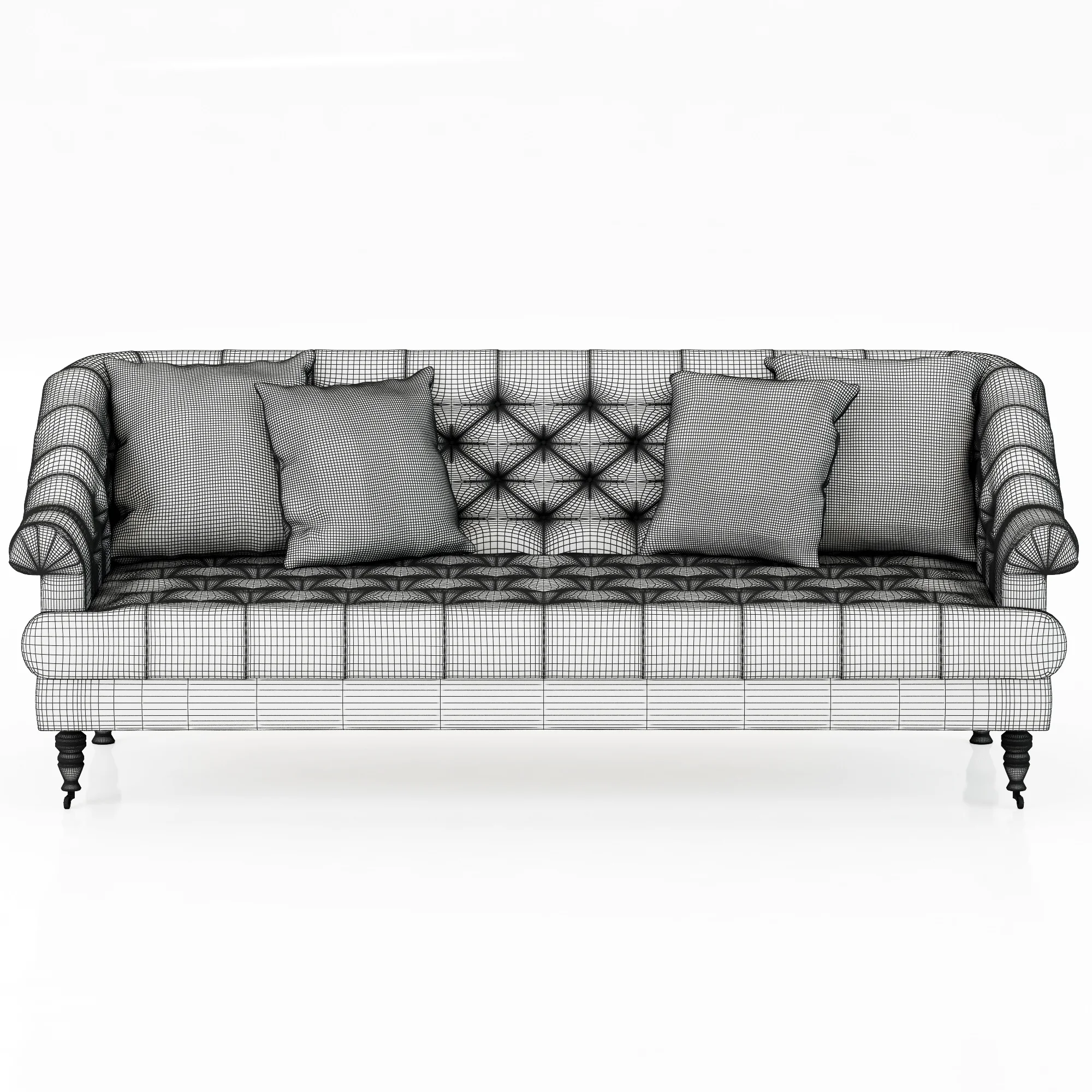 Ralph Lauren HIGGIN'S SOFA — 3D model preview 15