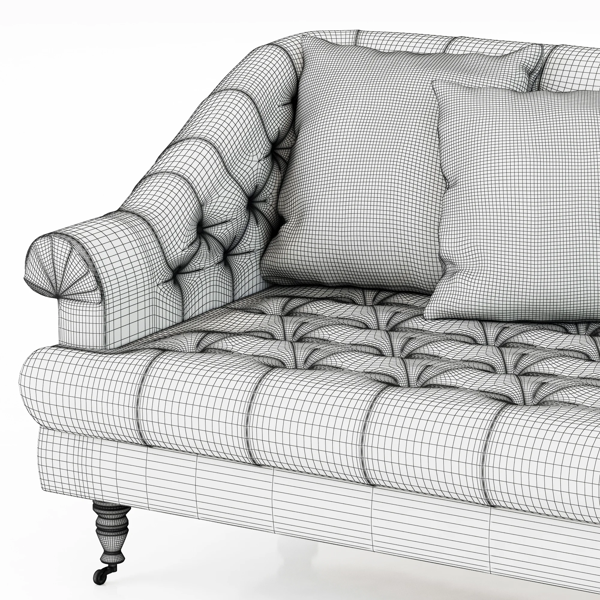 Ralph Lauren HIGGIN'S SOFA — 3D model preview 19