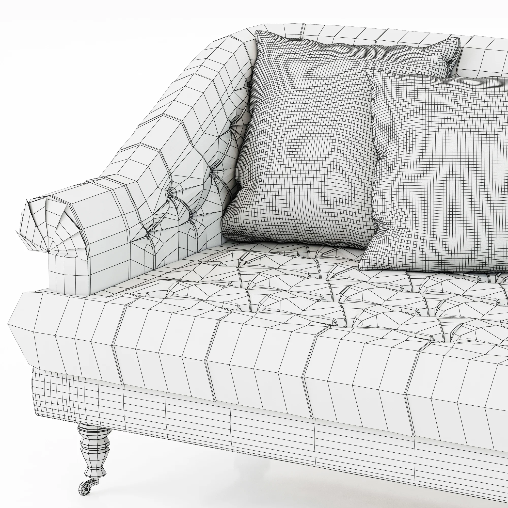 Ralph Lauren HIGGIN'S SOFA — 3D model preview 20