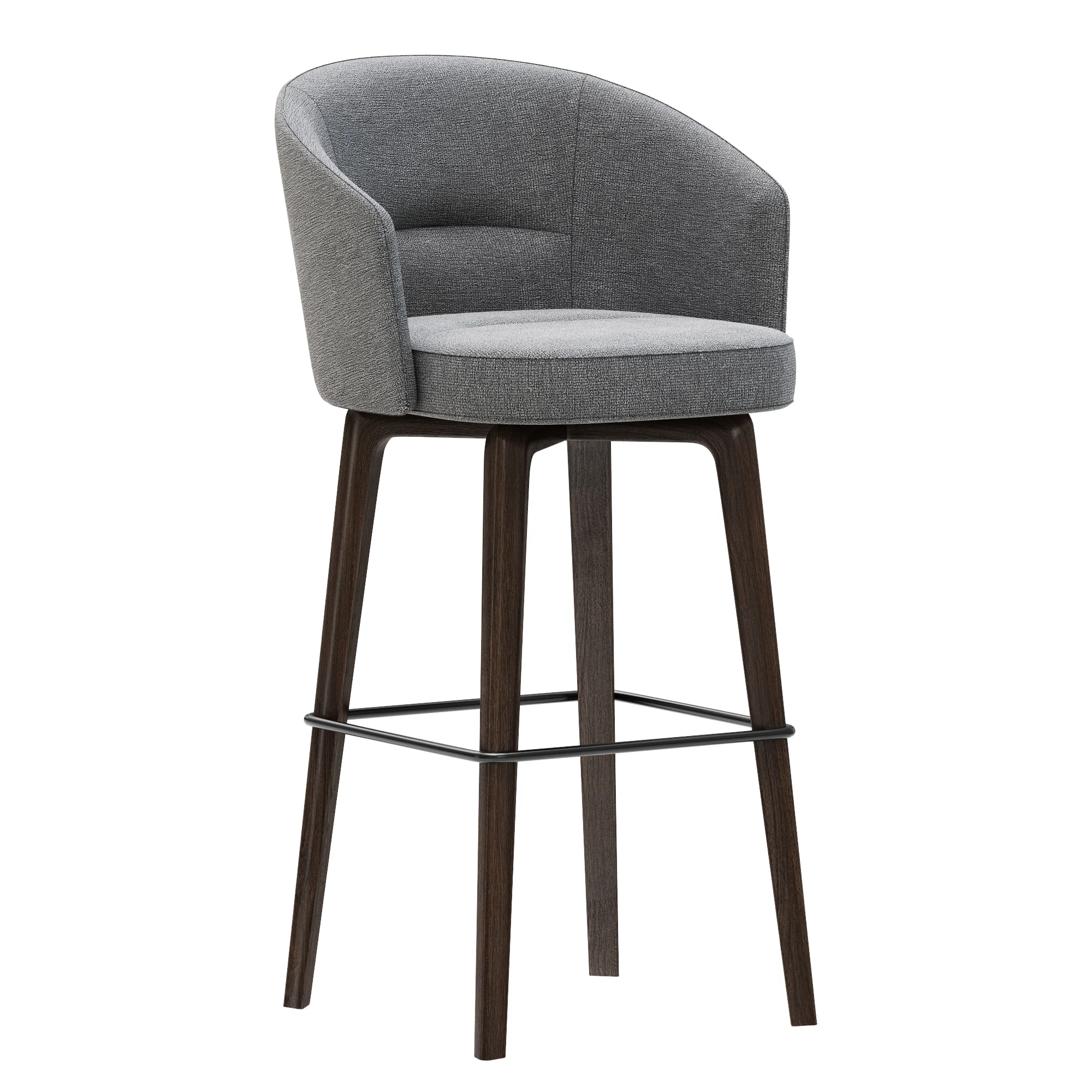 Minotti Amelie Stool — 3D model preview 1