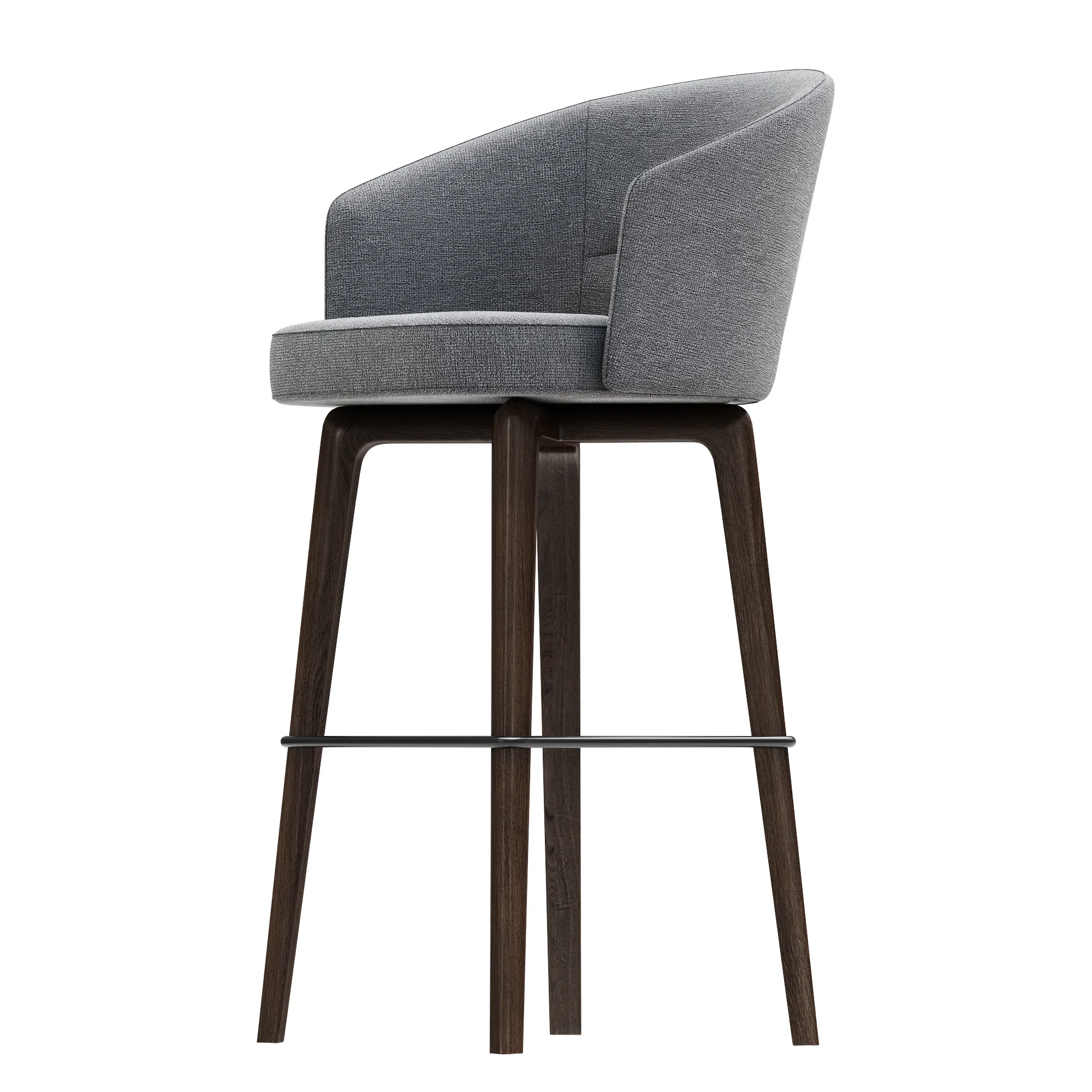 Minotti Amelie Stool — 3D model preview 4