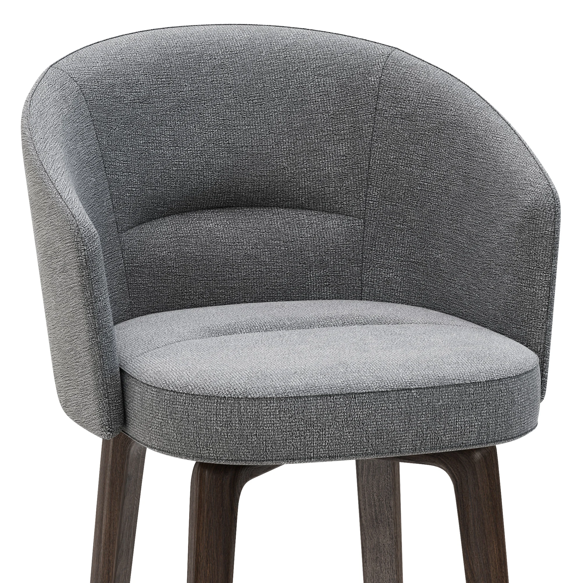 Minotti Amelie Stool — 3D model preview 6