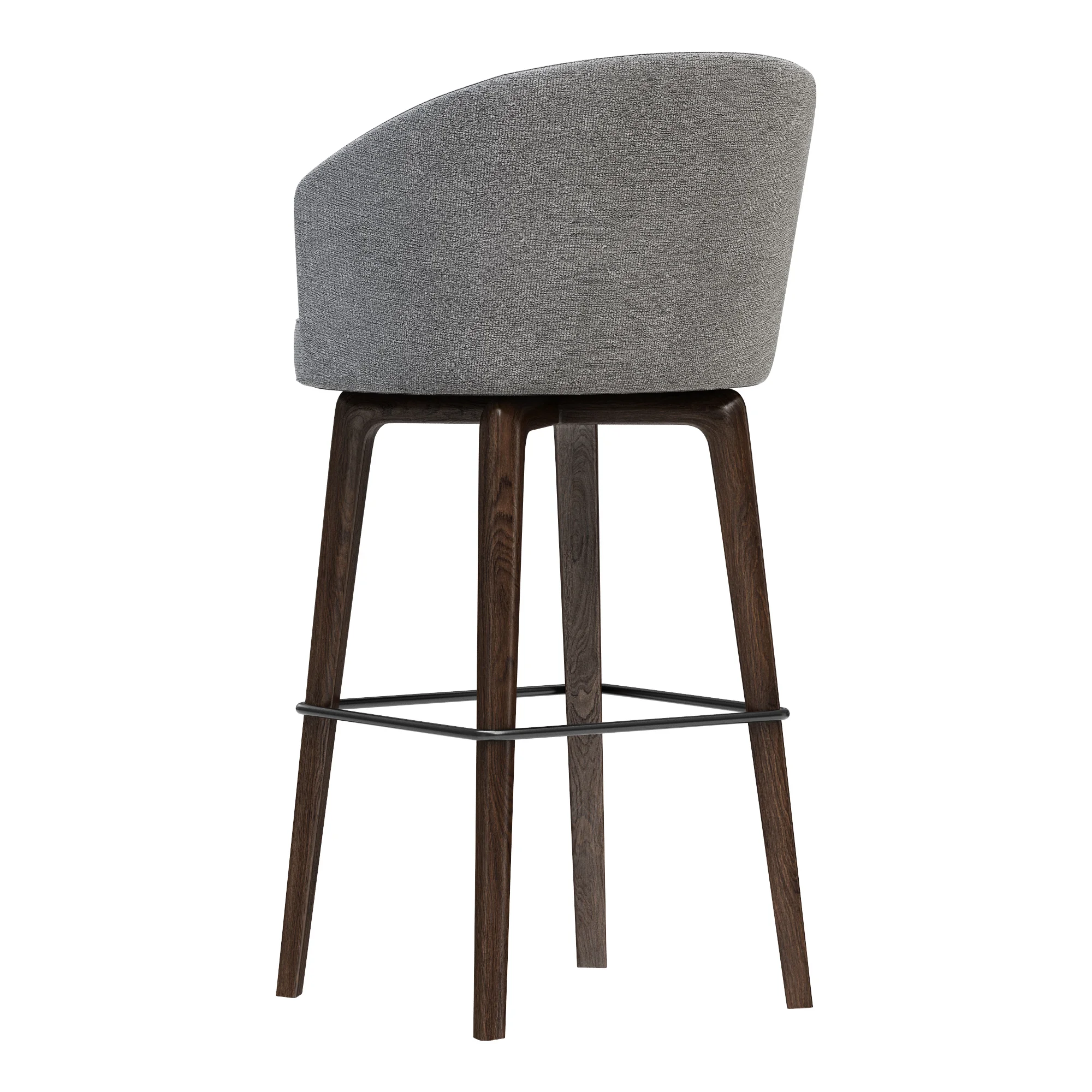 Minotti Amelie Stool — 3D model preview 7