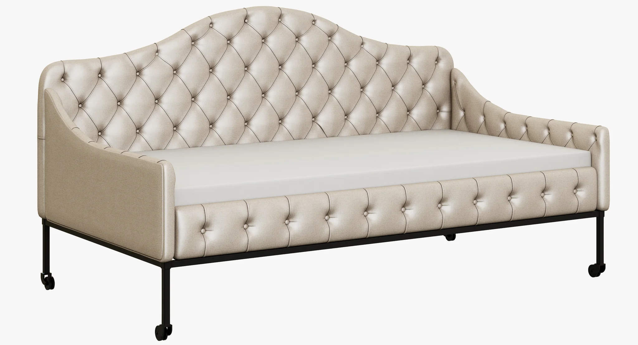 Restoration Hardware Francesca Tufted Daybed — 3D model preview 2