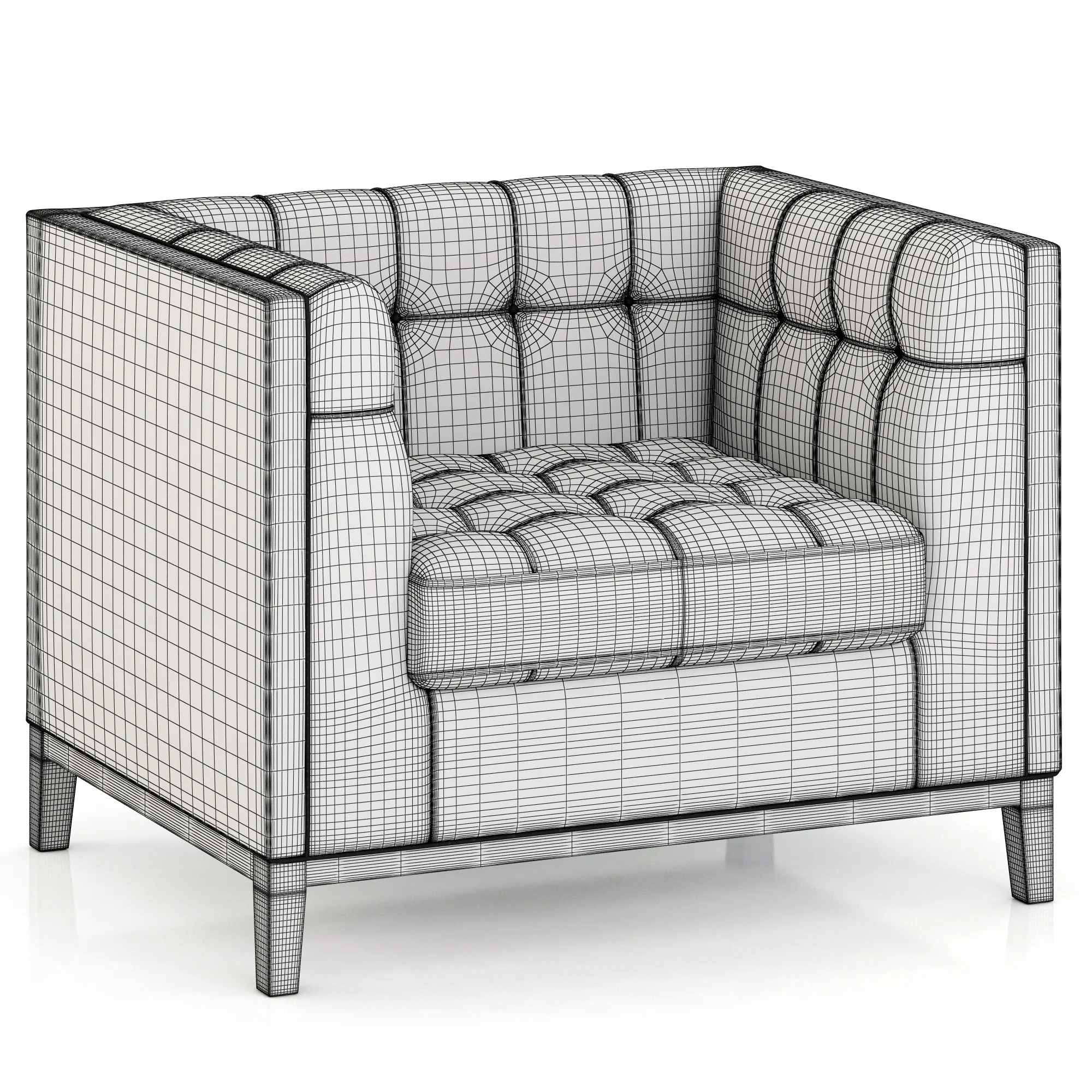 Eichholtz Aldgate Chair — 3D model preview 2