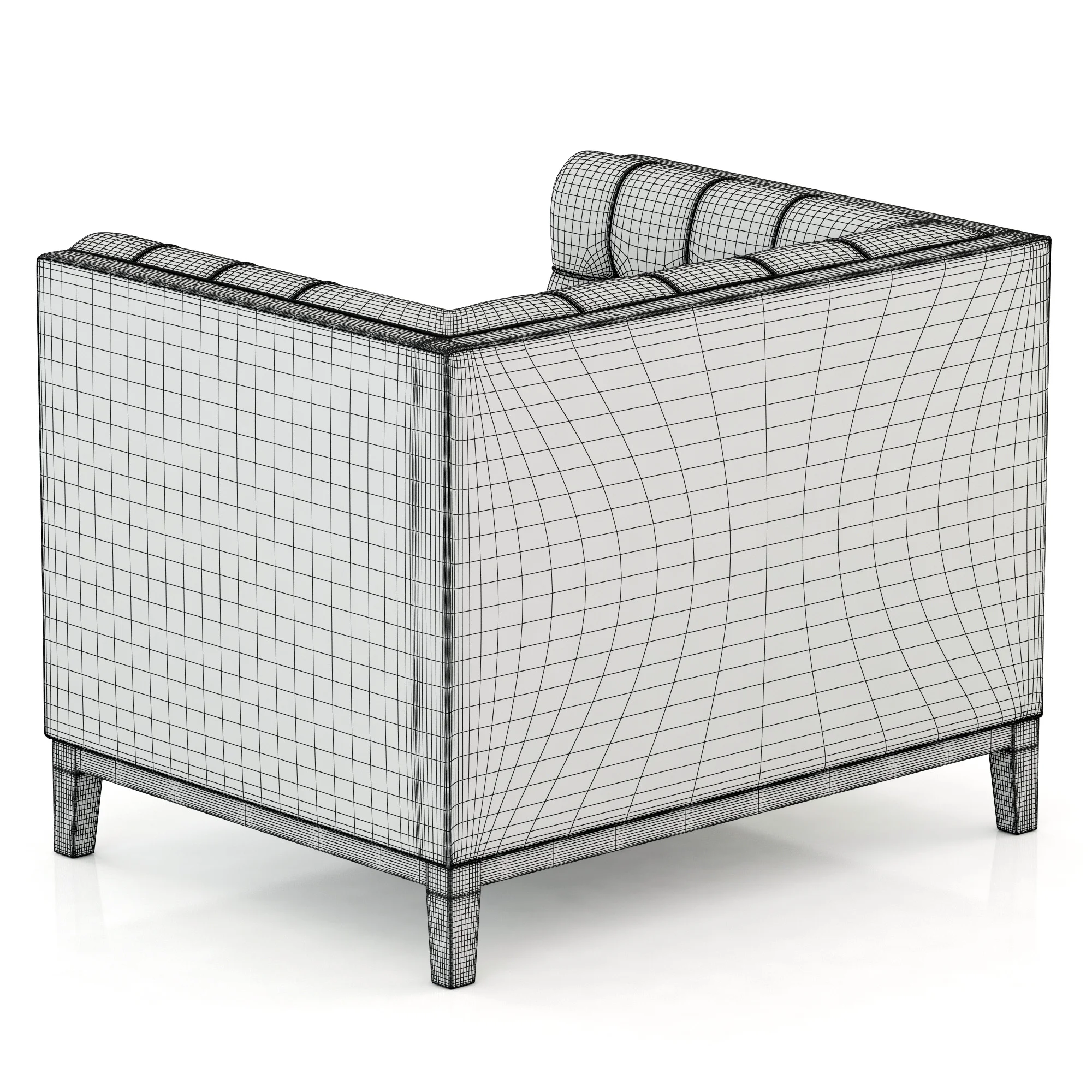 Eichholtz Aldgate Chair — 3D model preview 6