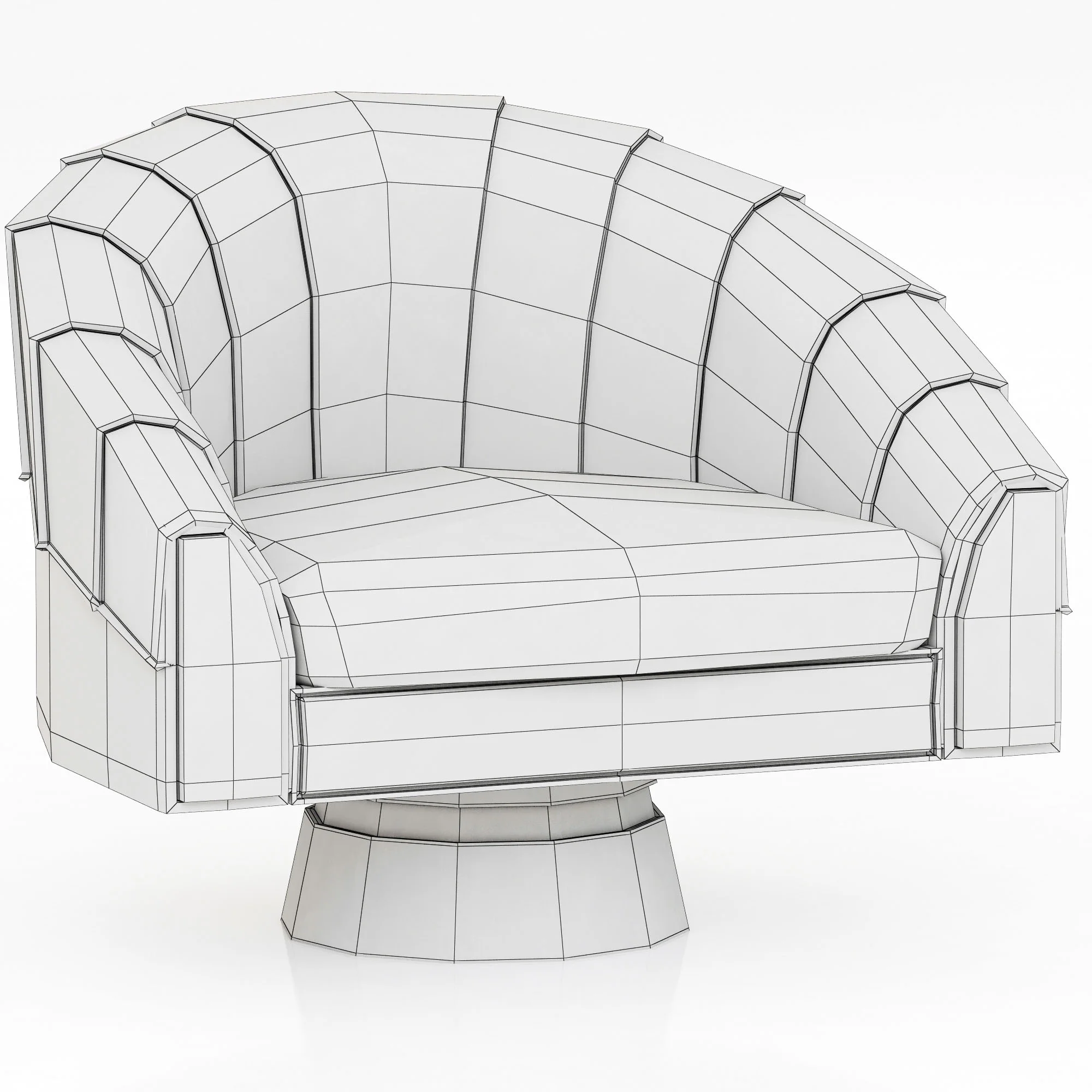 Delightfull Betania Armchair — 3D model preview 7