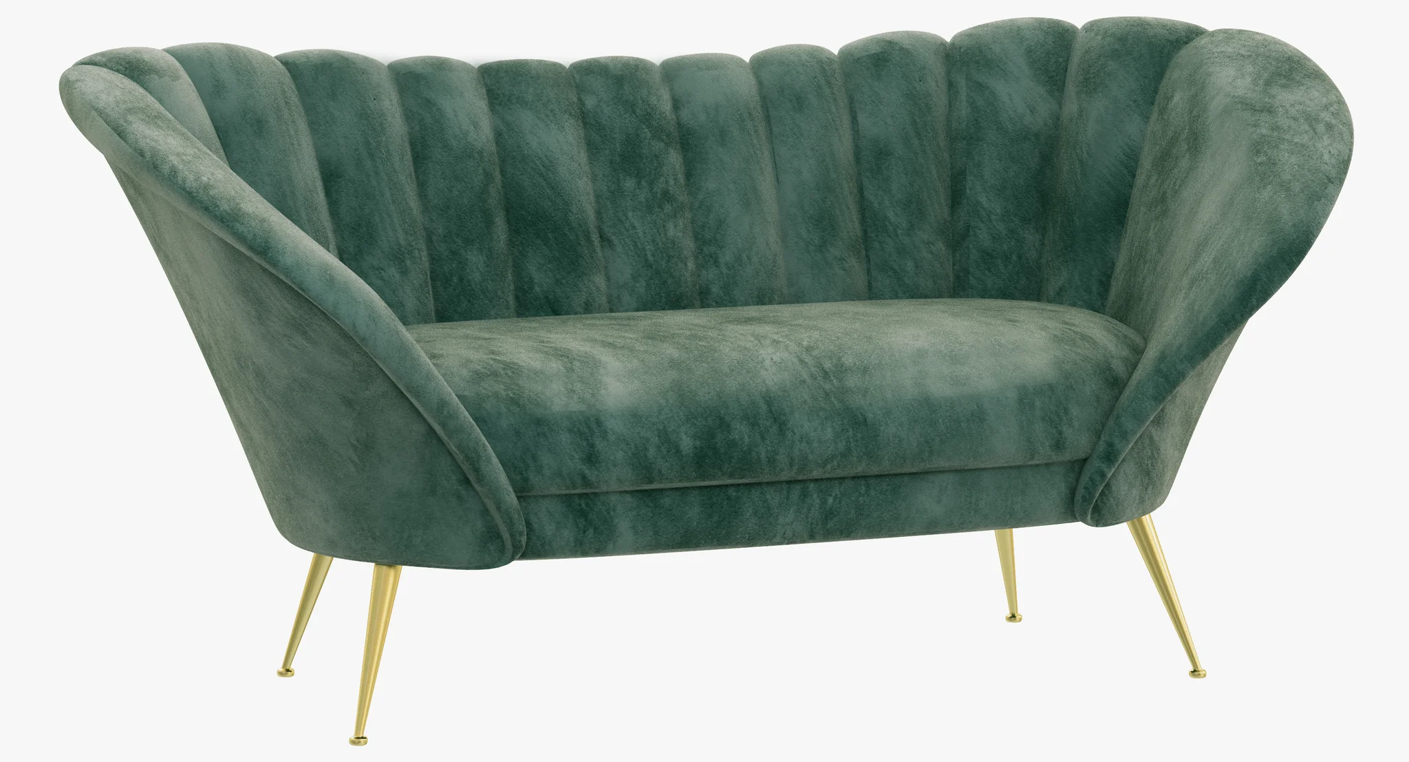 Brabbu ANDES 2 SEAT SOFA — 3D model preview 1