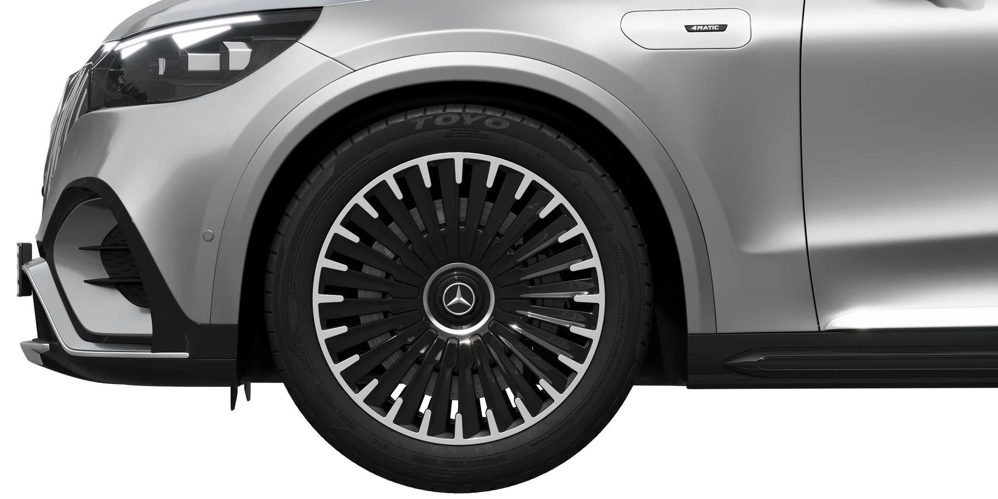 Mercedes Benz EQE53 AMG SUV, 3D model preview 1