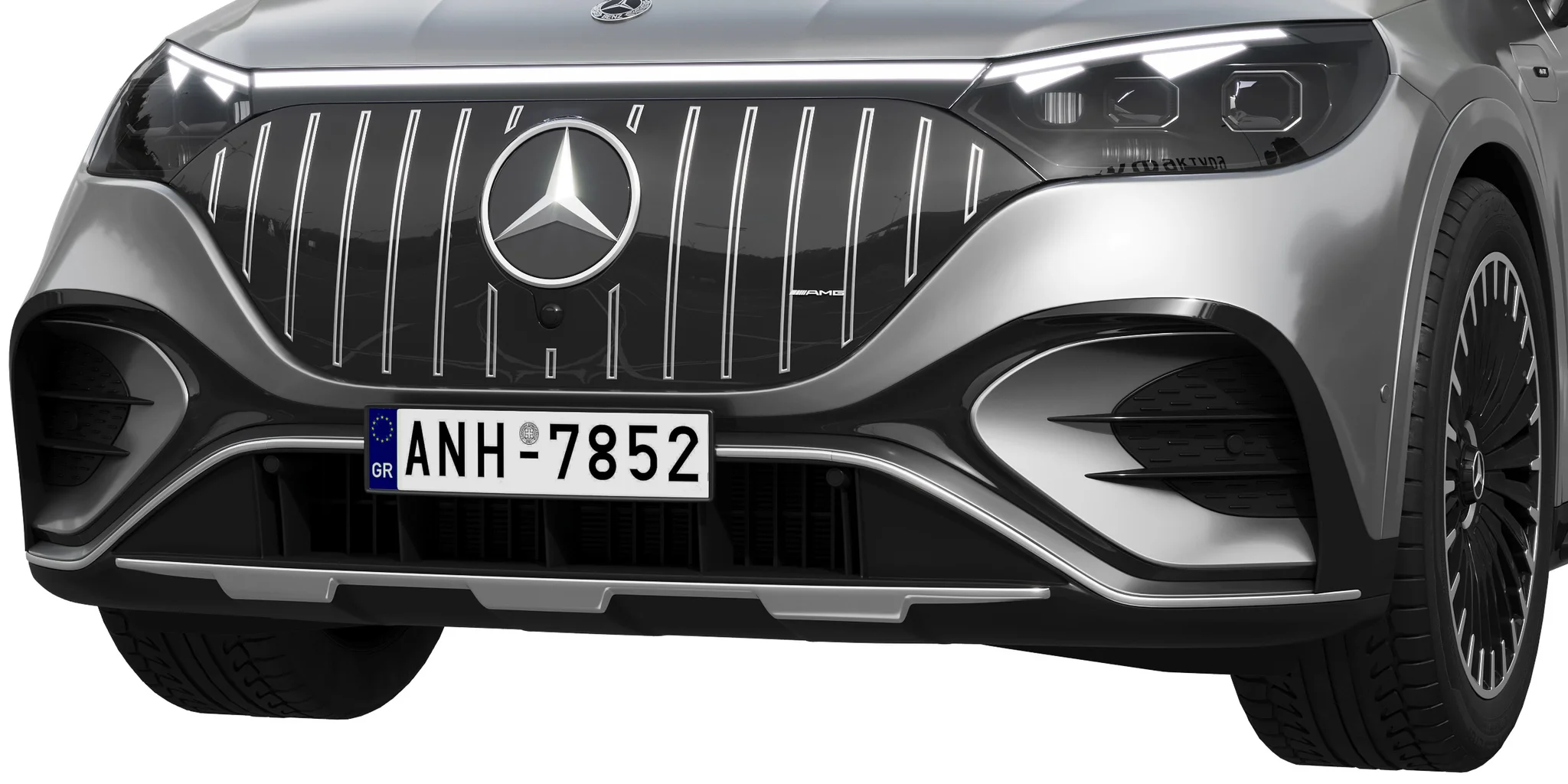 Mercedes Benz EQE53 AMG SUV, 3D model preview 2