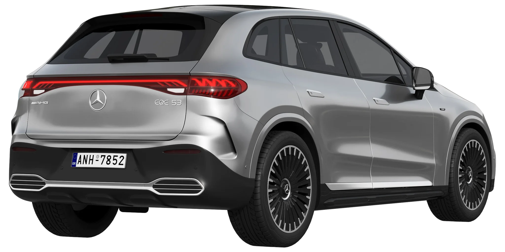 Mercedes Benz EQE53 AMG SUV, 3D model preview 6